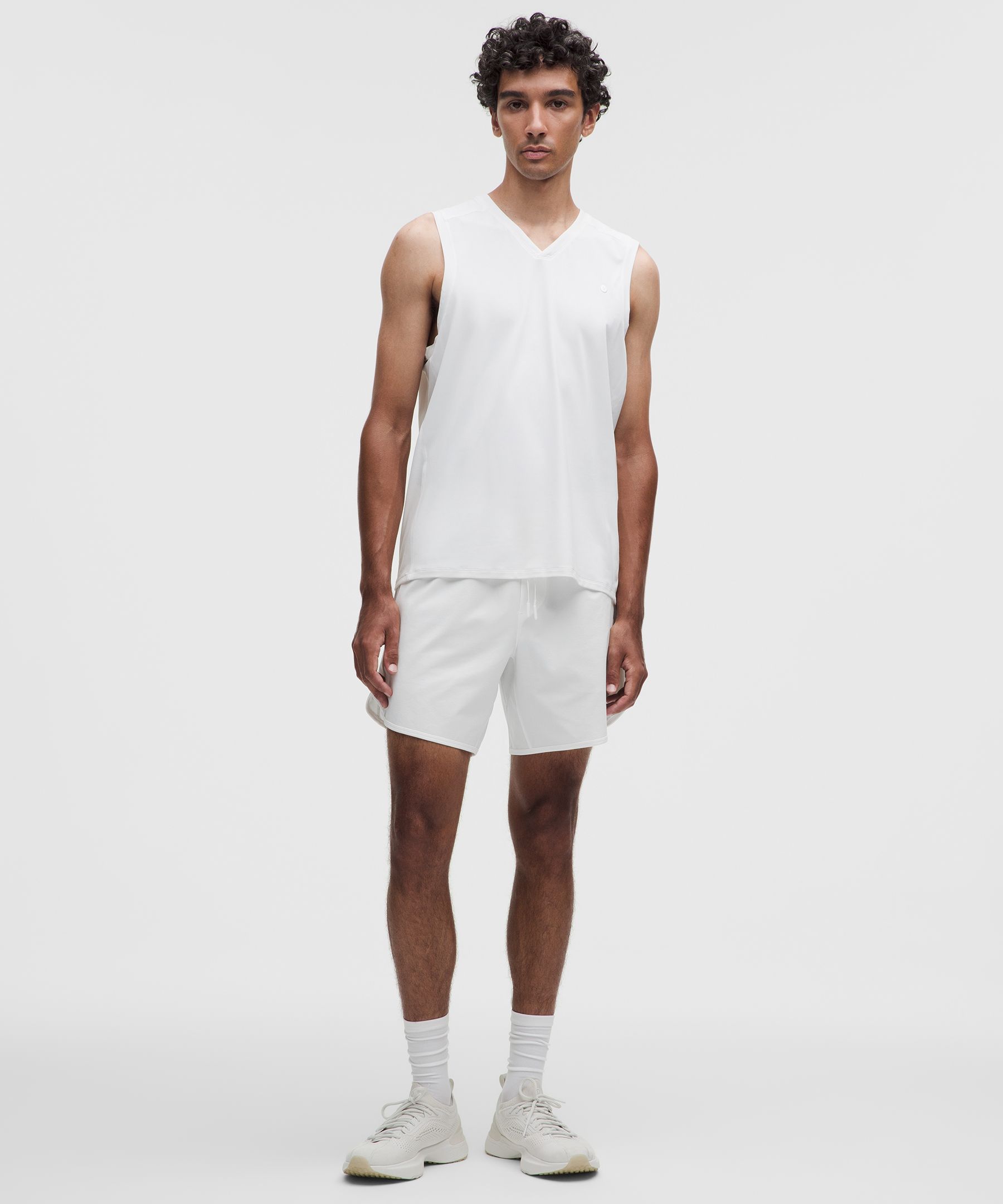 Lightweight Mesh-Pannelled Tennis Short 7"