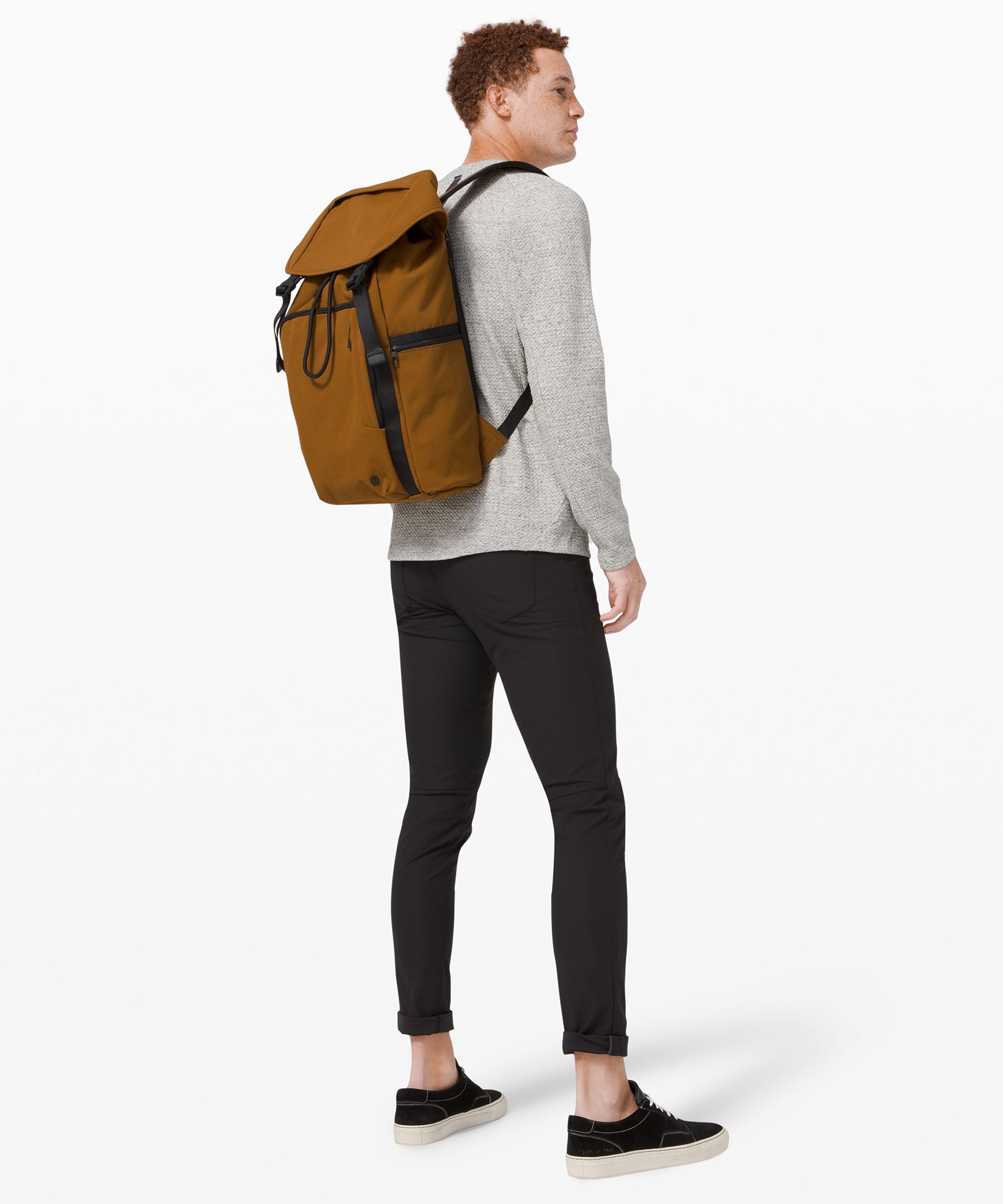 grey lululemon backpack