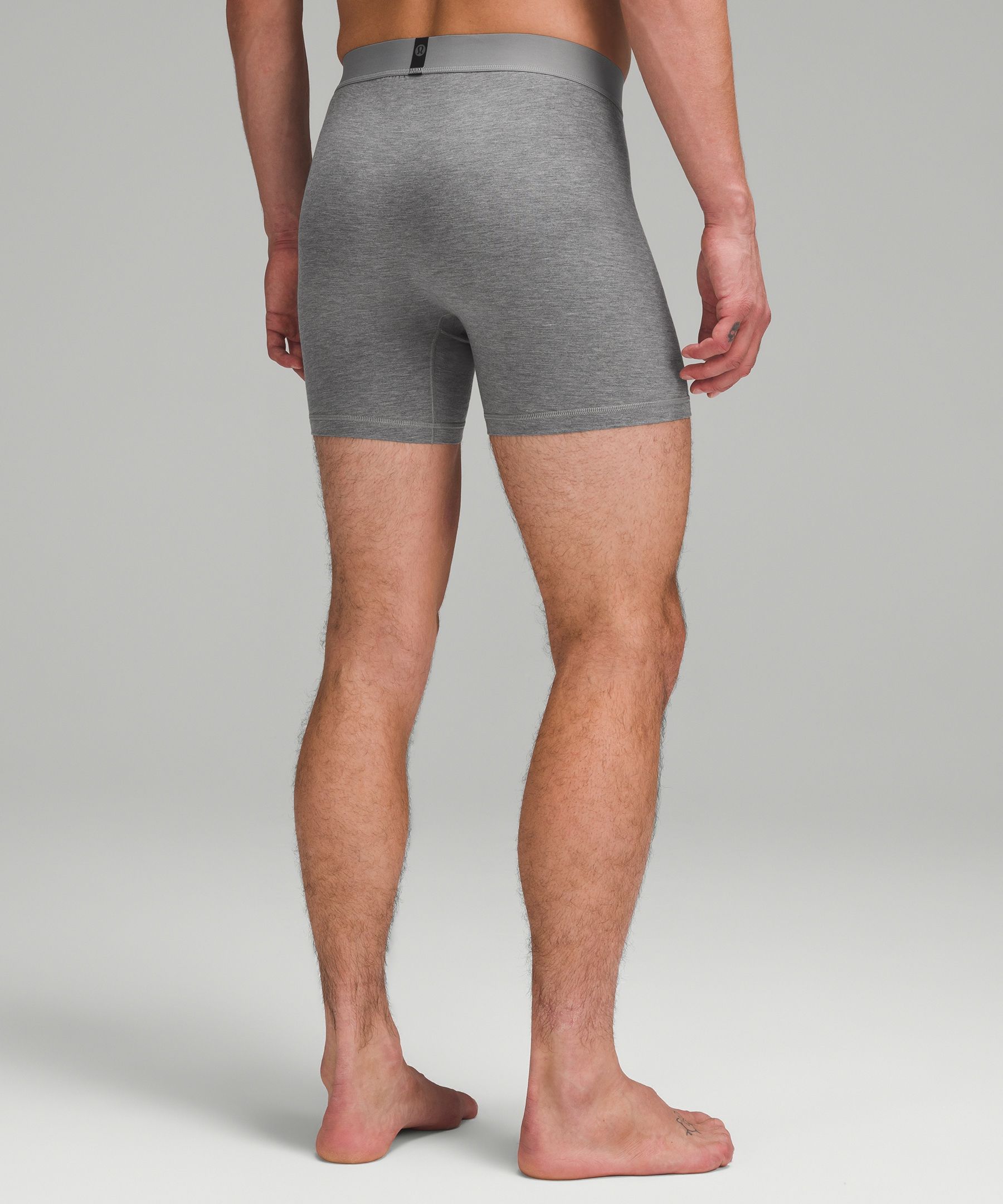 Lululemon athletica Built to Move Long Boxer 7 *2 Pack, Men's Underwear