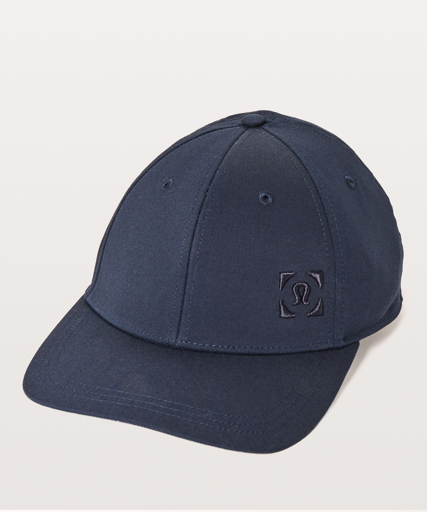 Lululemon On The Fly Ball Cap *stitched In True Navy