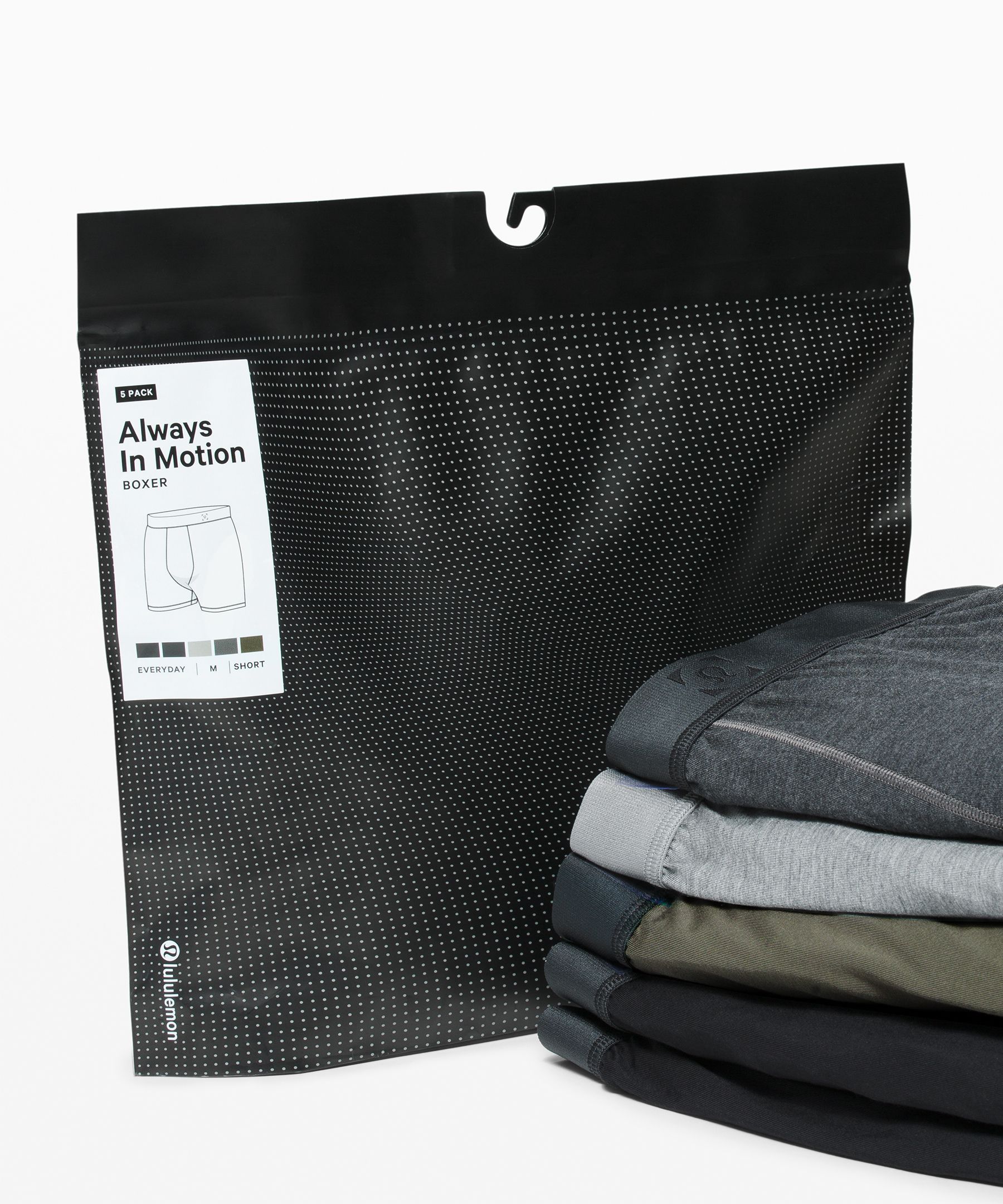 Always in Motion Boxer 5" *5-Pack