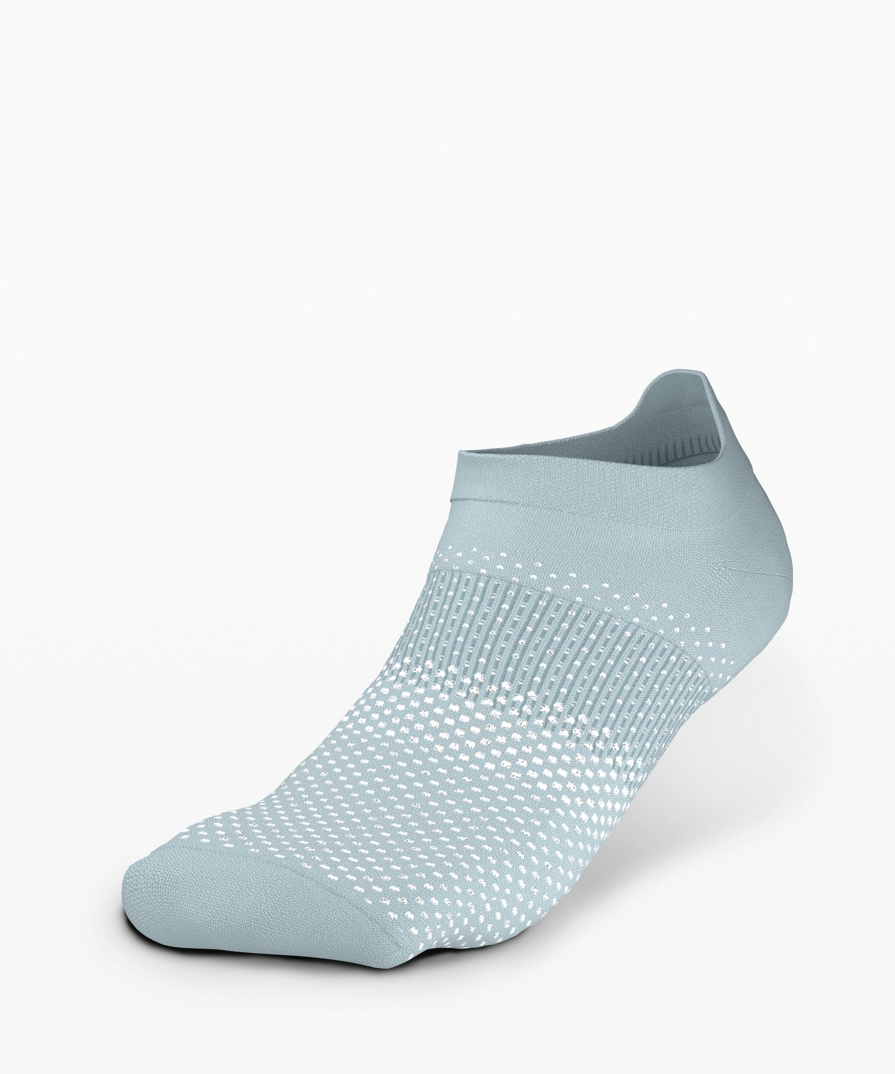 Lululemon Surge Tab Sock *silver In Blue Cast/island Mist