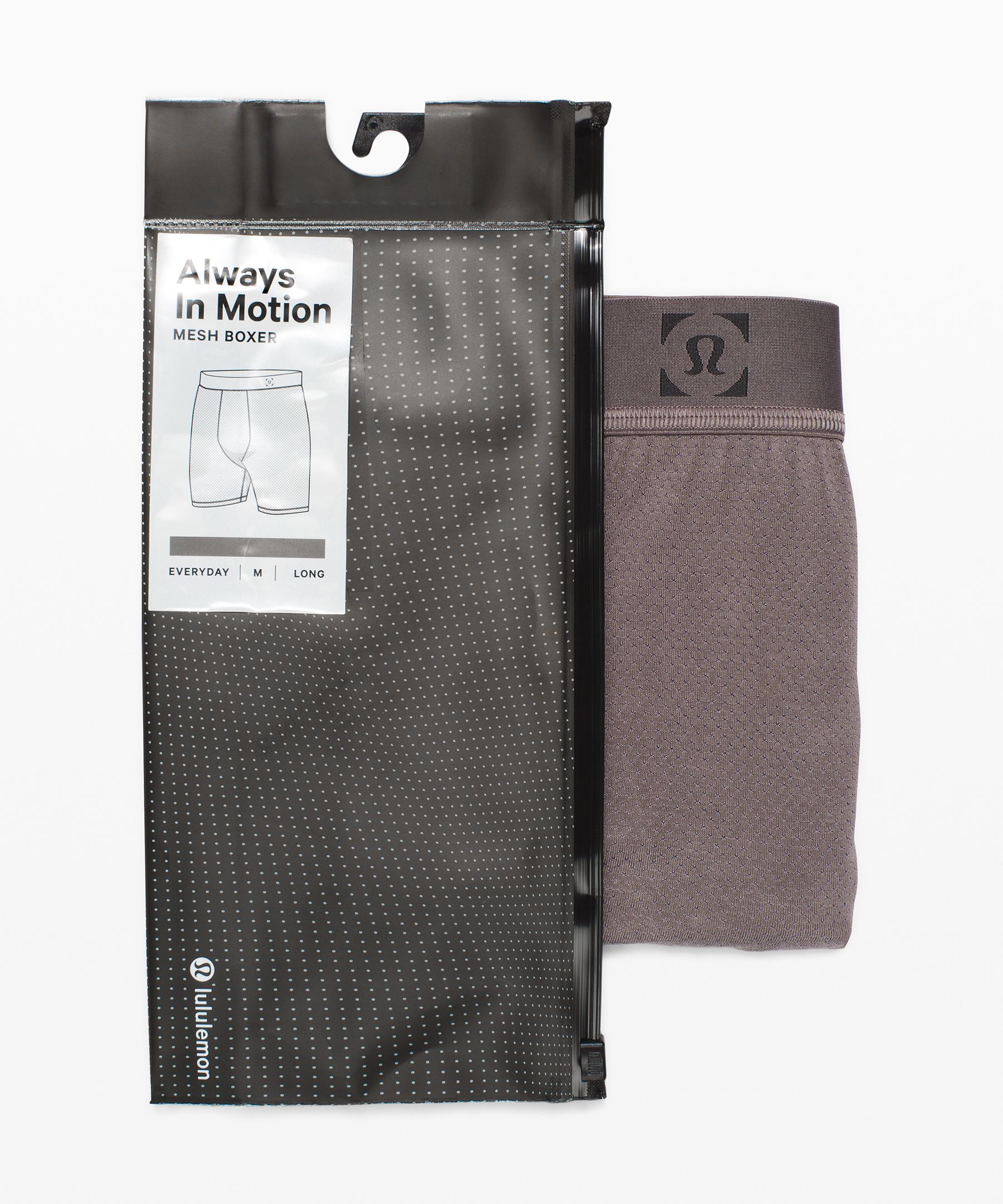 Always in Motion Boxer Long Mesh