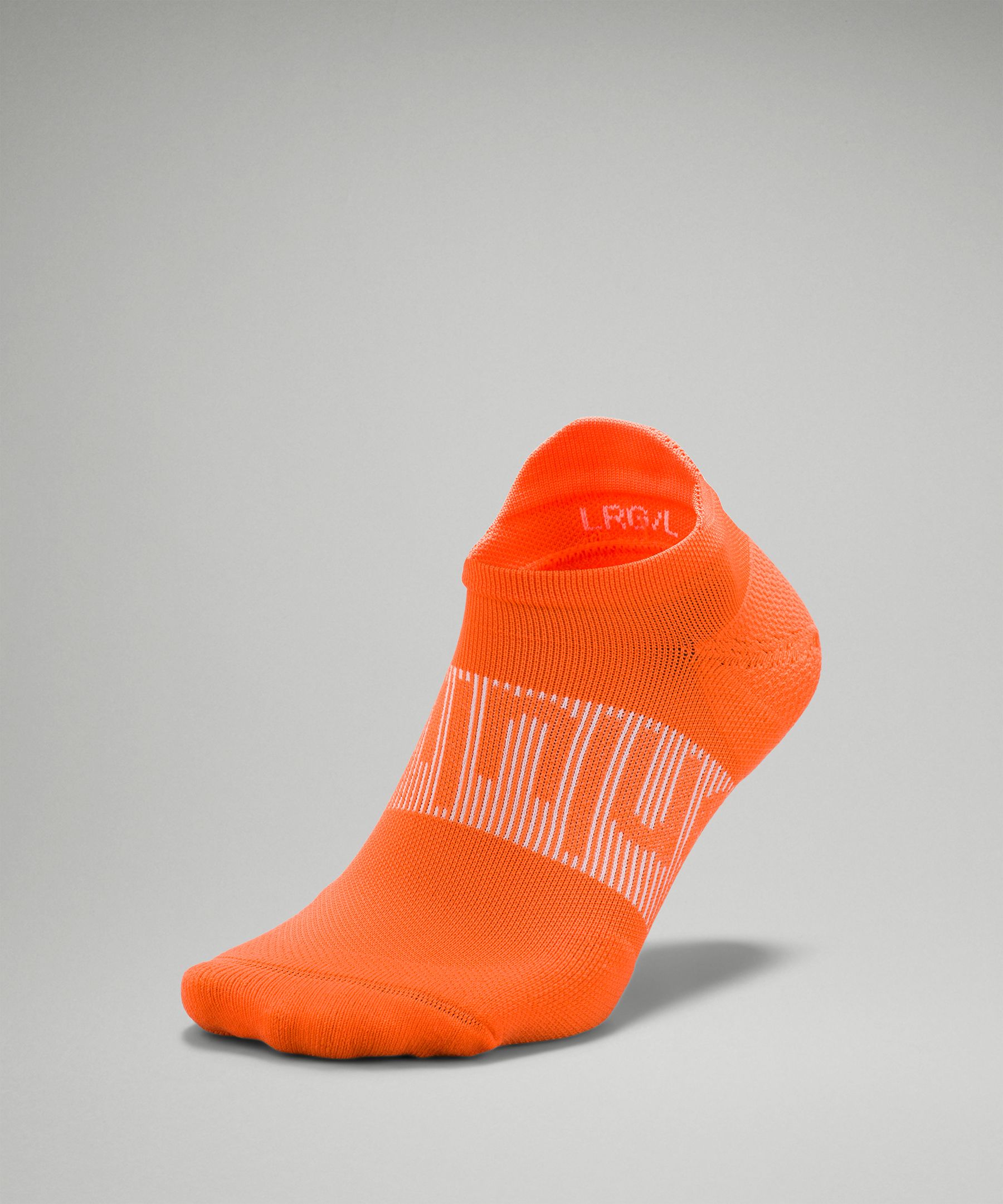 Lululemon Power Stride Tab Socks In Blaze Orange