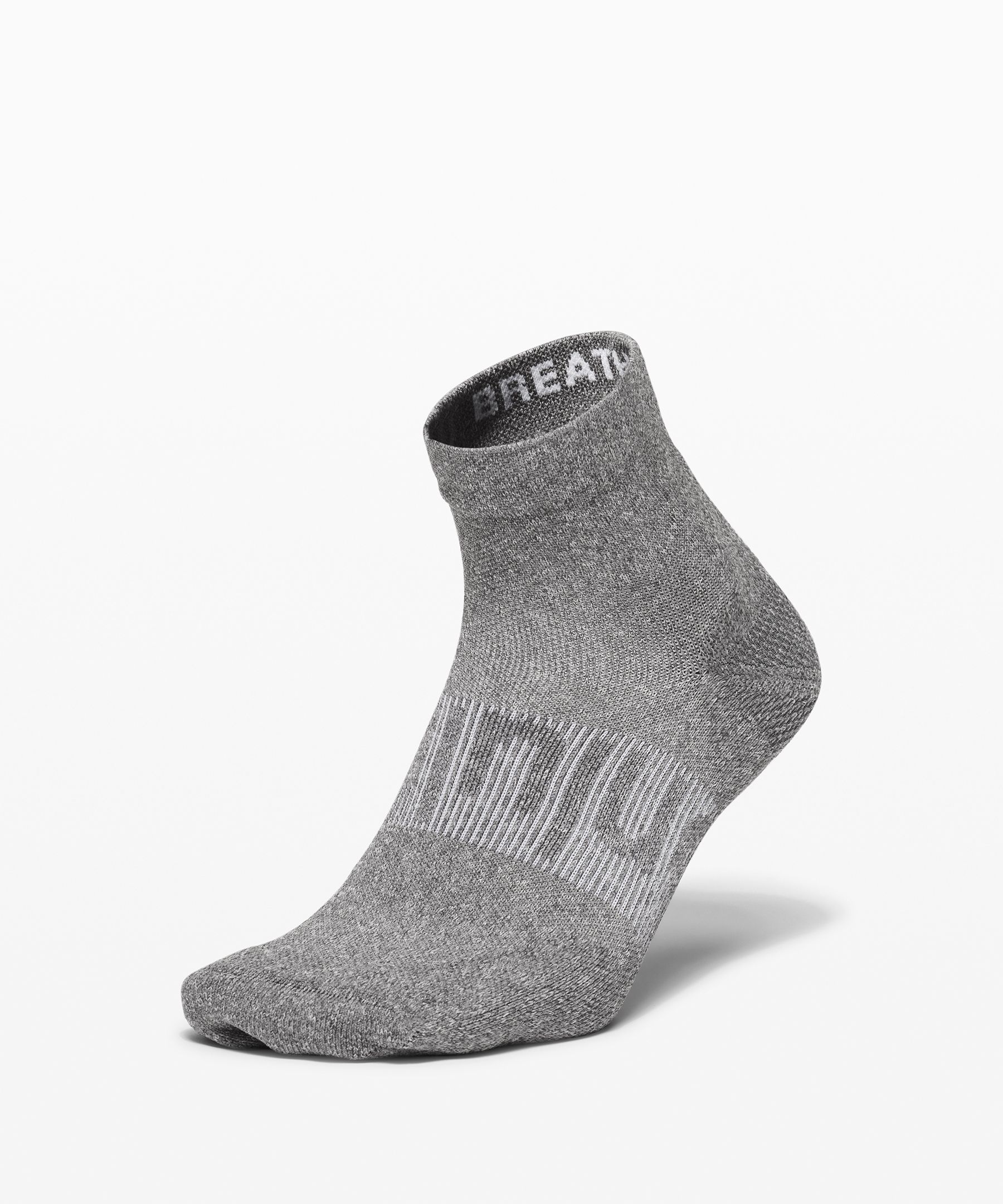 Lululemon Power Stride Ankle Socks In Gray | ModeSens