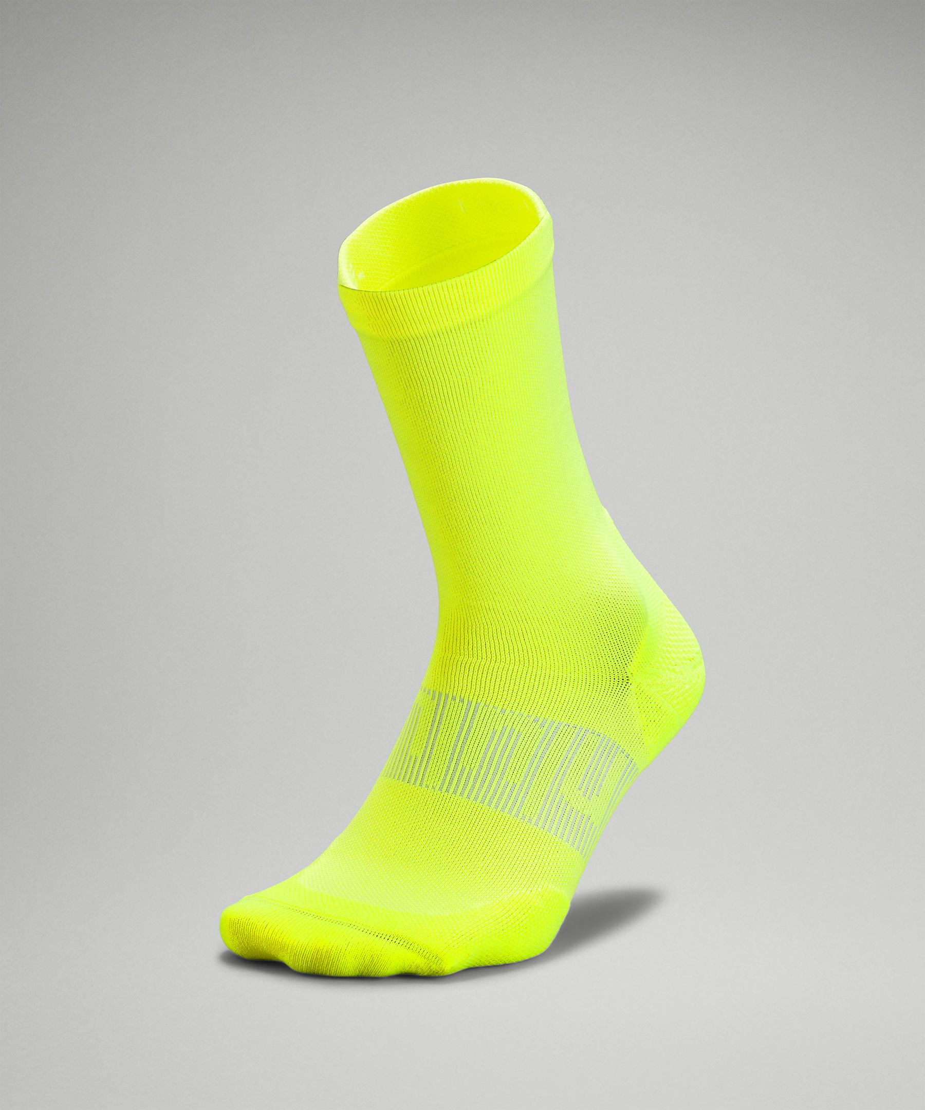 Athletic Socks L Power Yellow