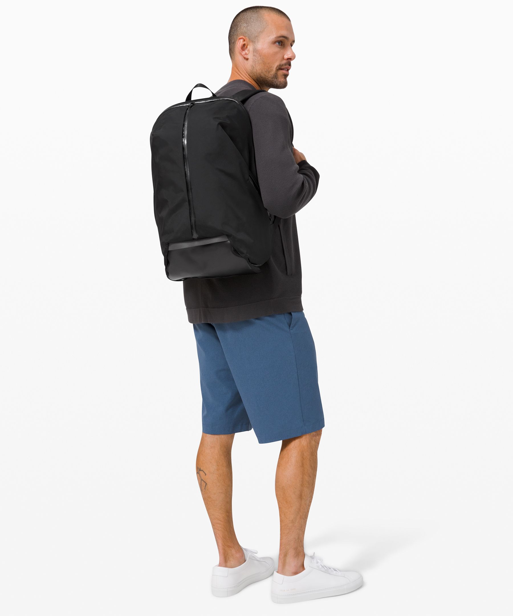 grey lululemon backpack
