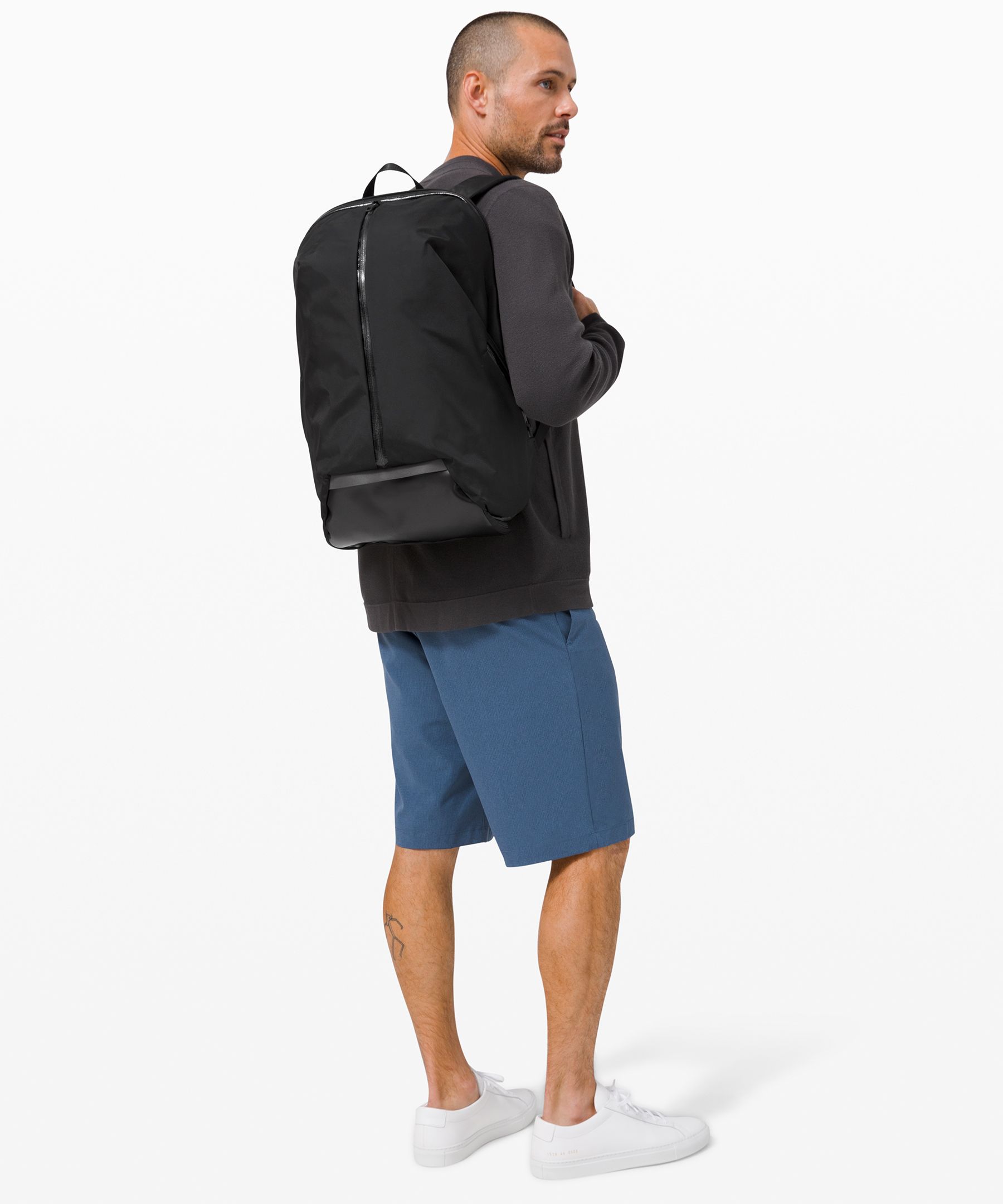 lululemon grey backpack