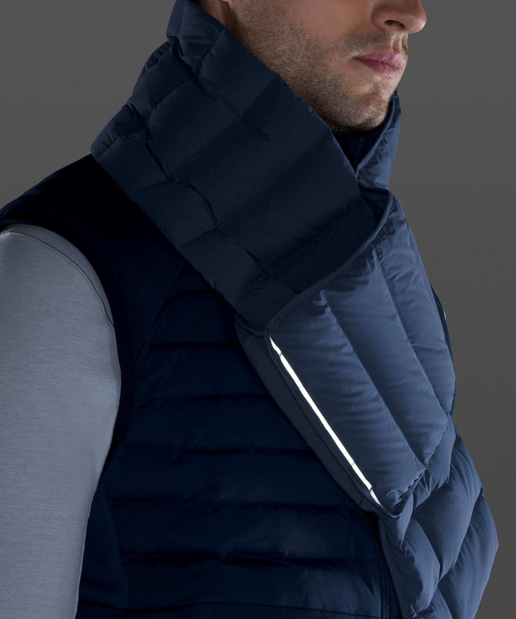 lululemon zipper scarf