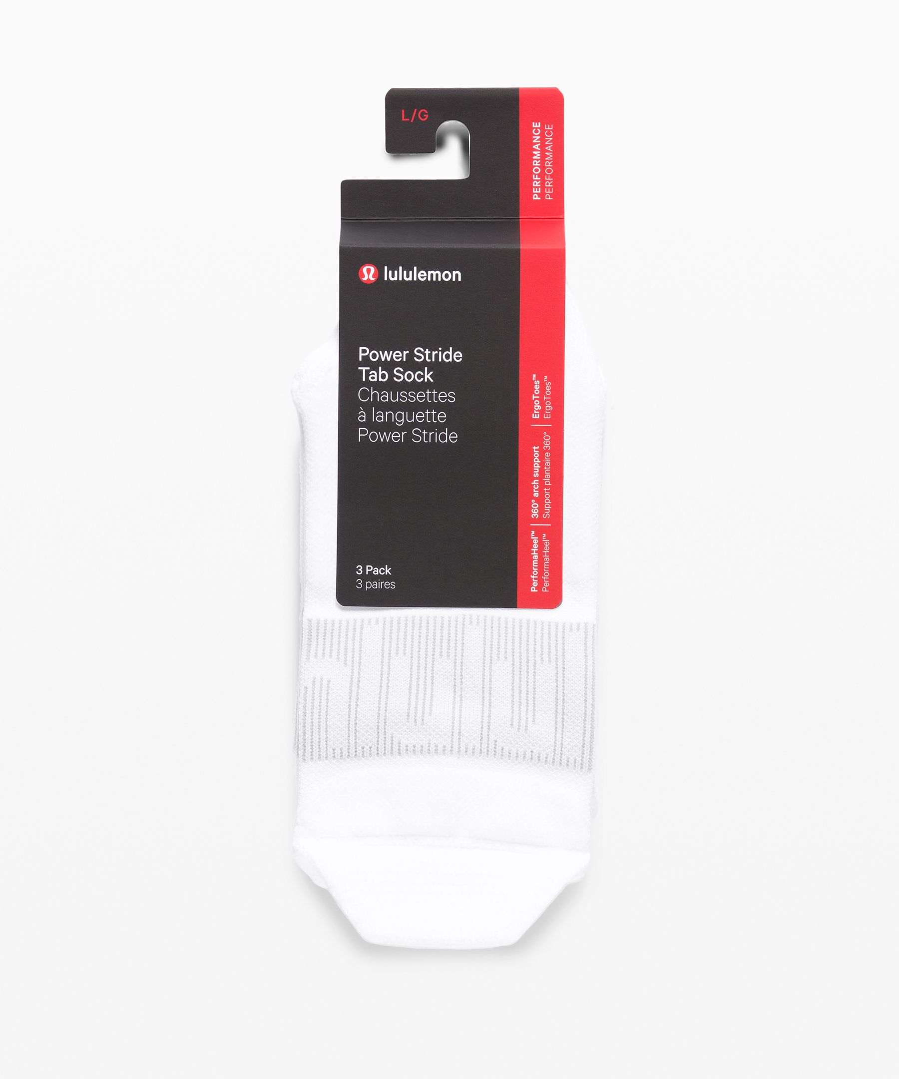 lululemon athletica Power Stride Tab Set Of Three Stretch-knit