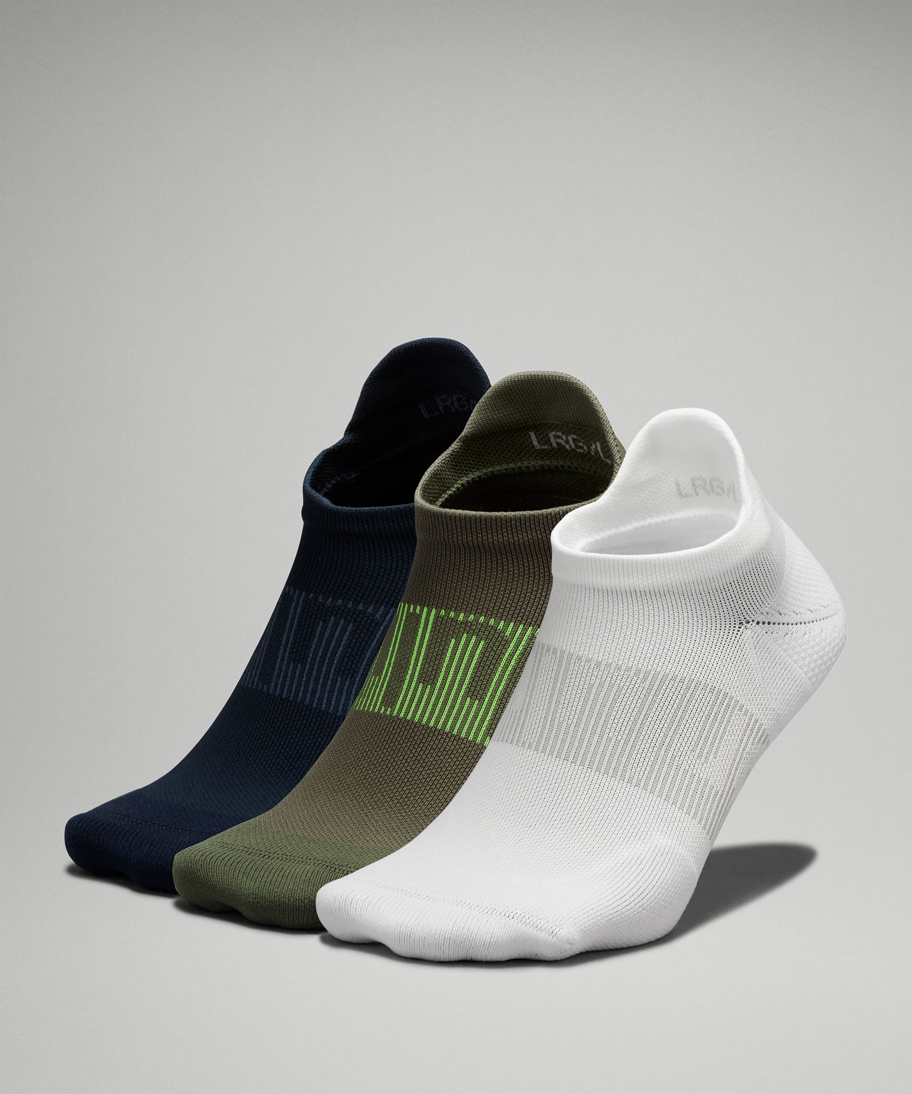 LULULEMON Power Stride organic cotton-blend socks