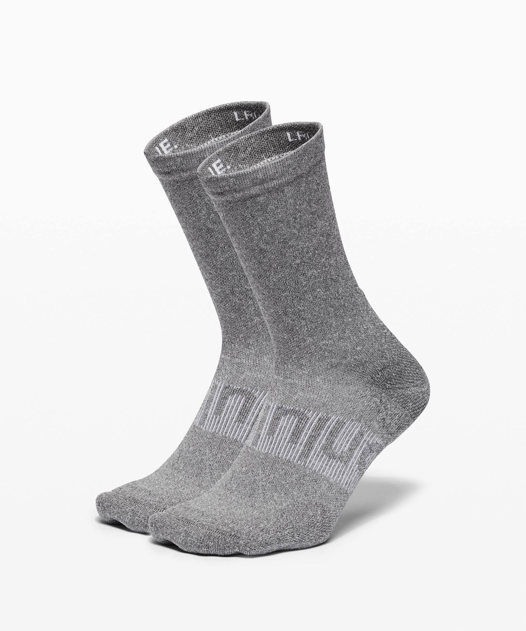Men's Power Stride Crew Sock 2 Pack Socks Lululemon UK