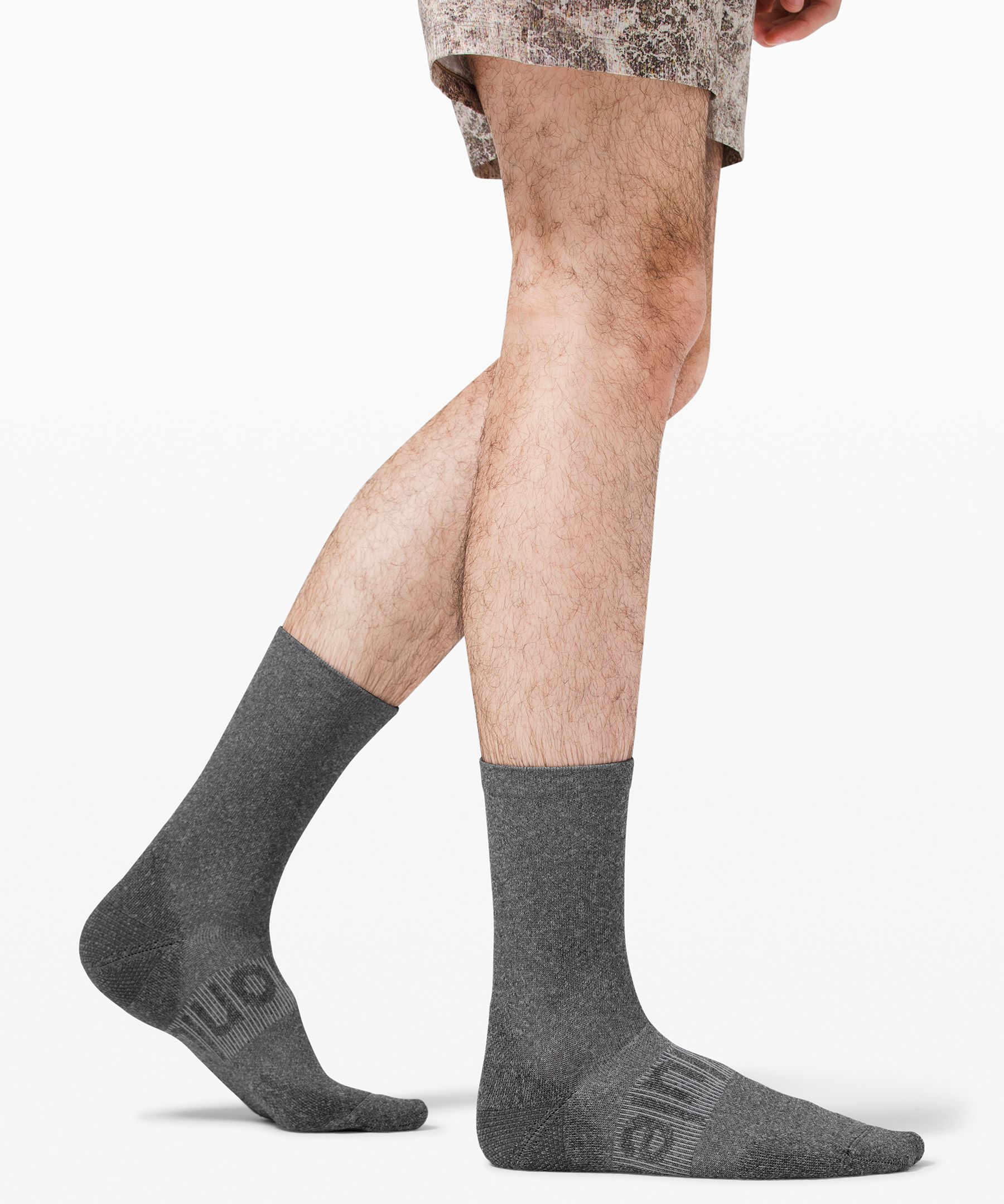 Men's Power Stride Crew Sock 2 Pack Socks Lululemon UK