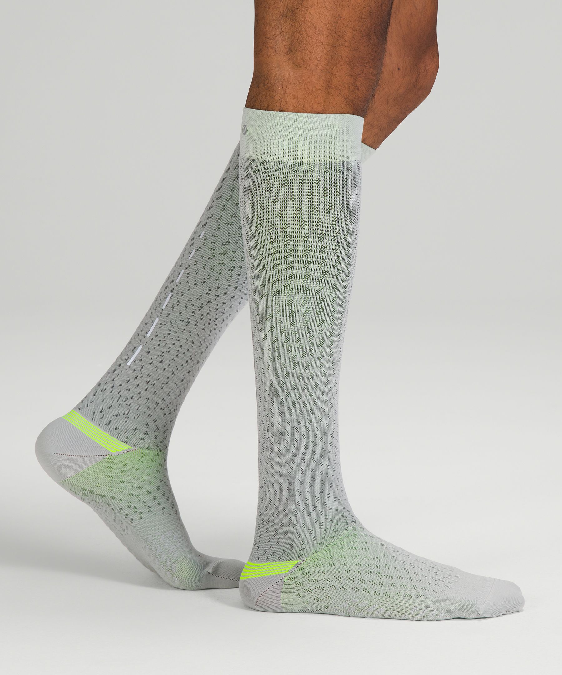 Men's MicroPillow Compression Knee-High Running Sock Special