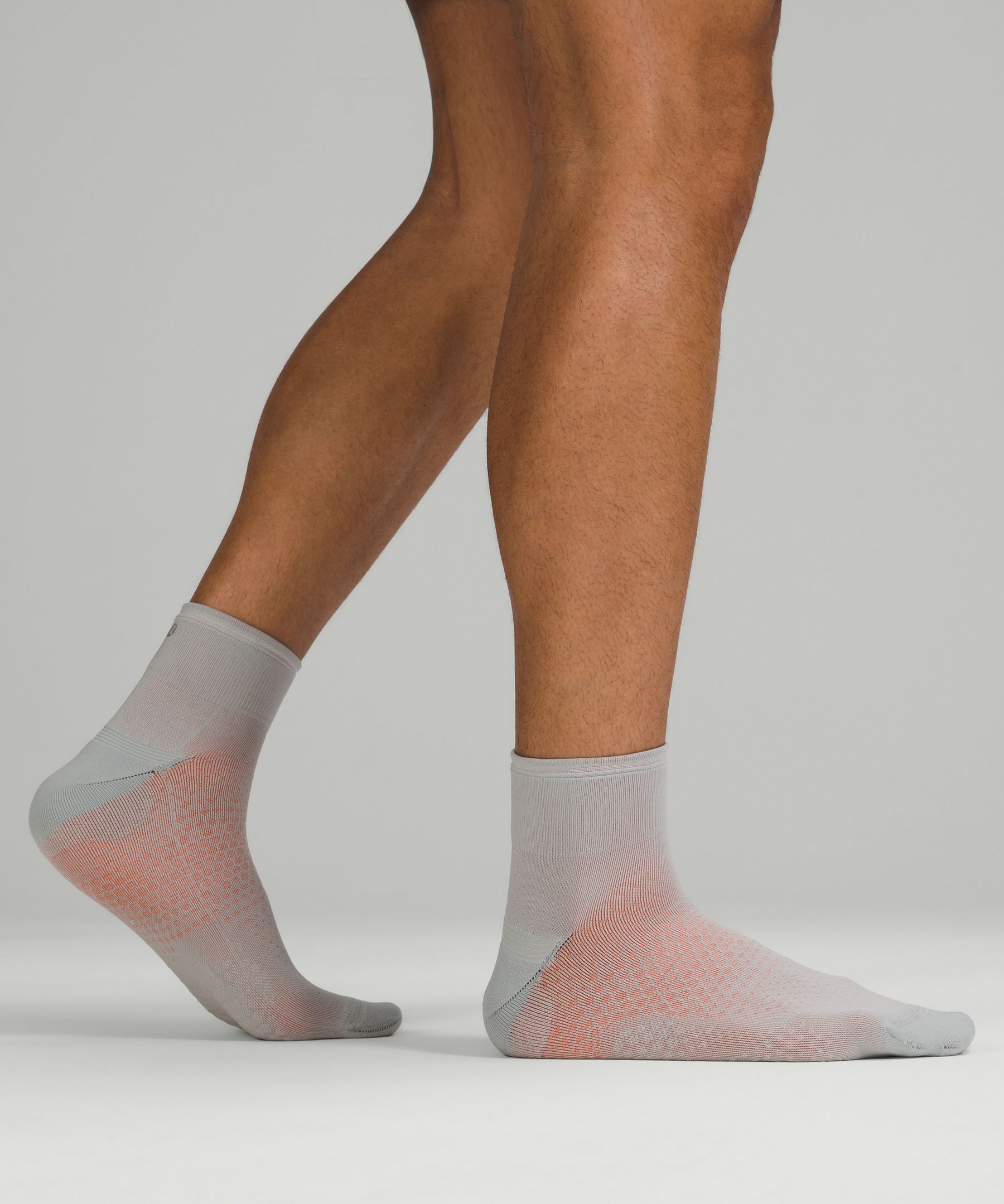 Mens athletic low cut Ankle sock oranges and lemons Fit Short Socks
