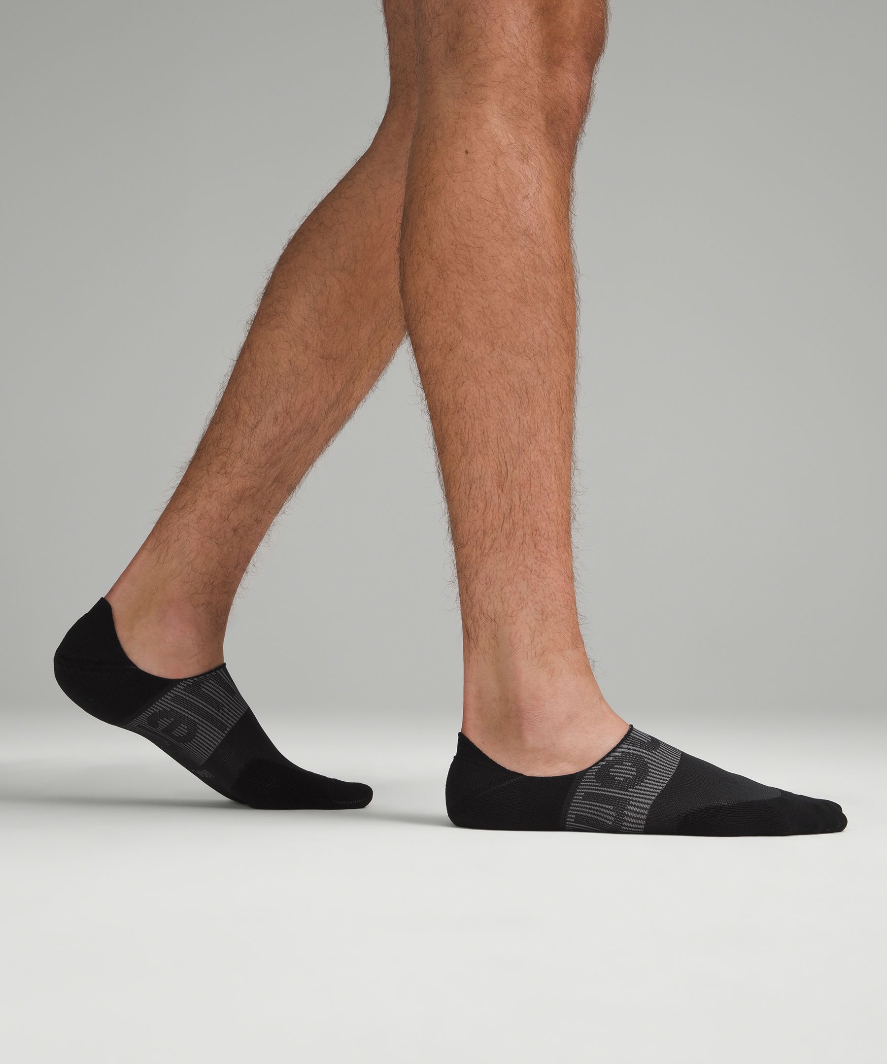 Shop Lululemon Power Stride No-show Socks With Active Grip 3 Pack