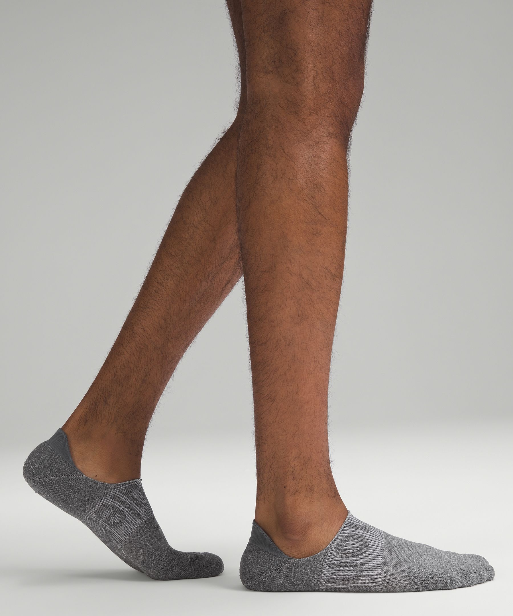 Lululemon Men's Power Stride No-Show Sock with Active Grip 3 Pack. 2