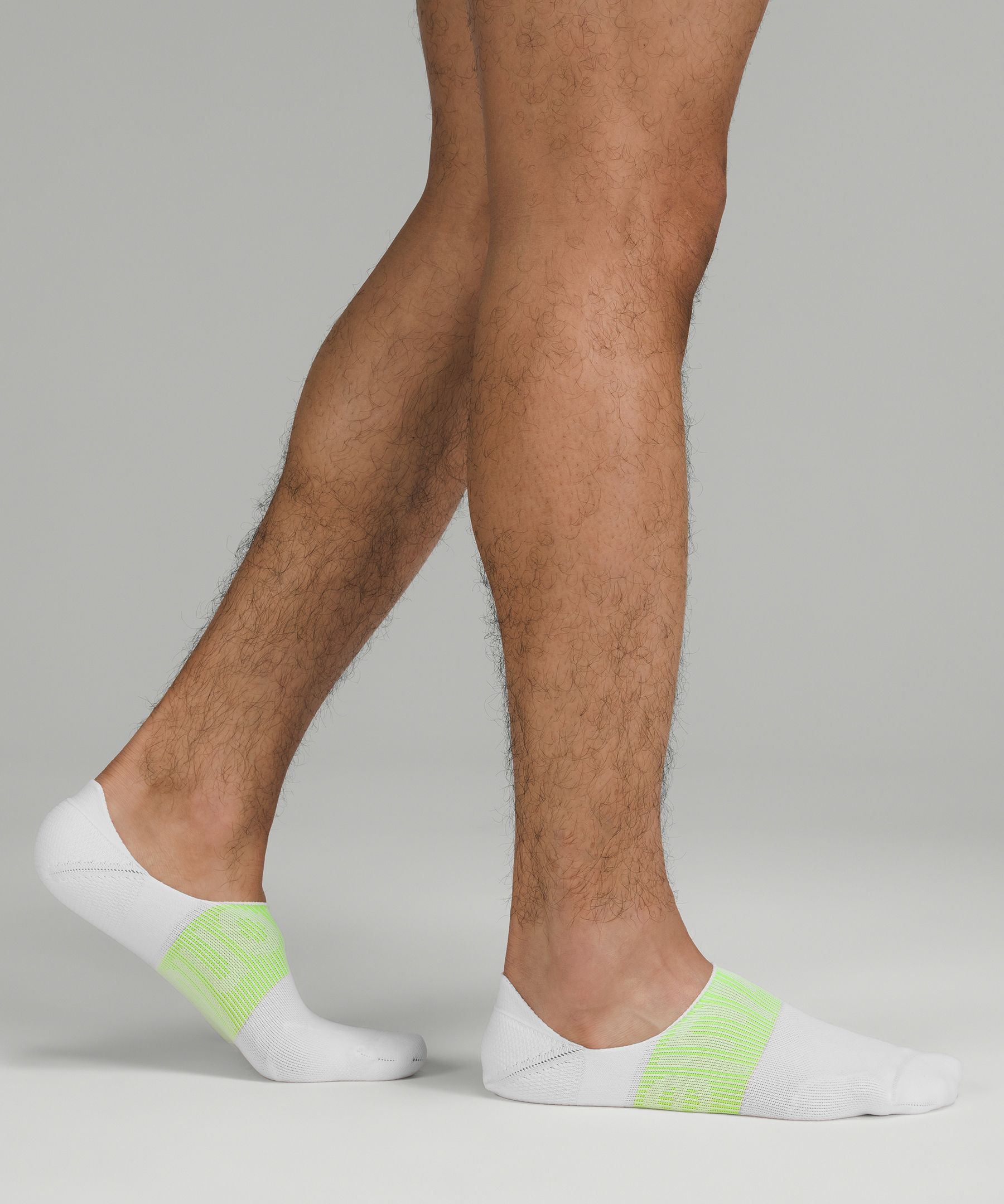 LULULEMON Three-Pack Power Stride Stretch-Knit Socks for Men