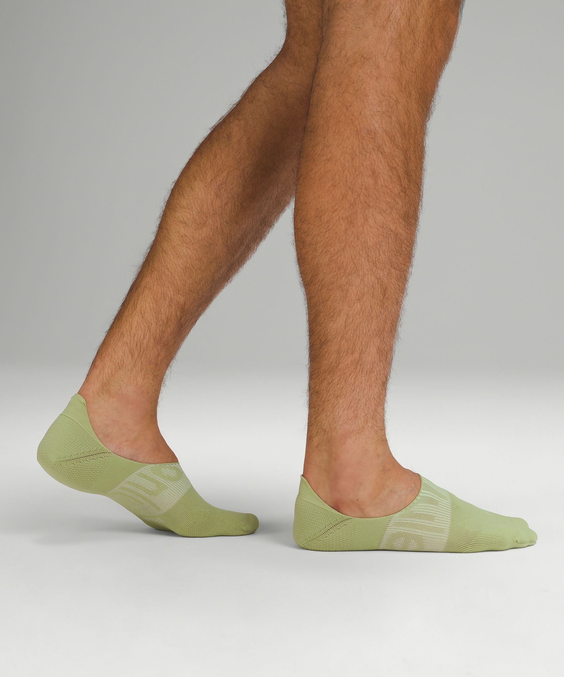 Lululemon Mens Power Stride No-Show Sock with Active Grip