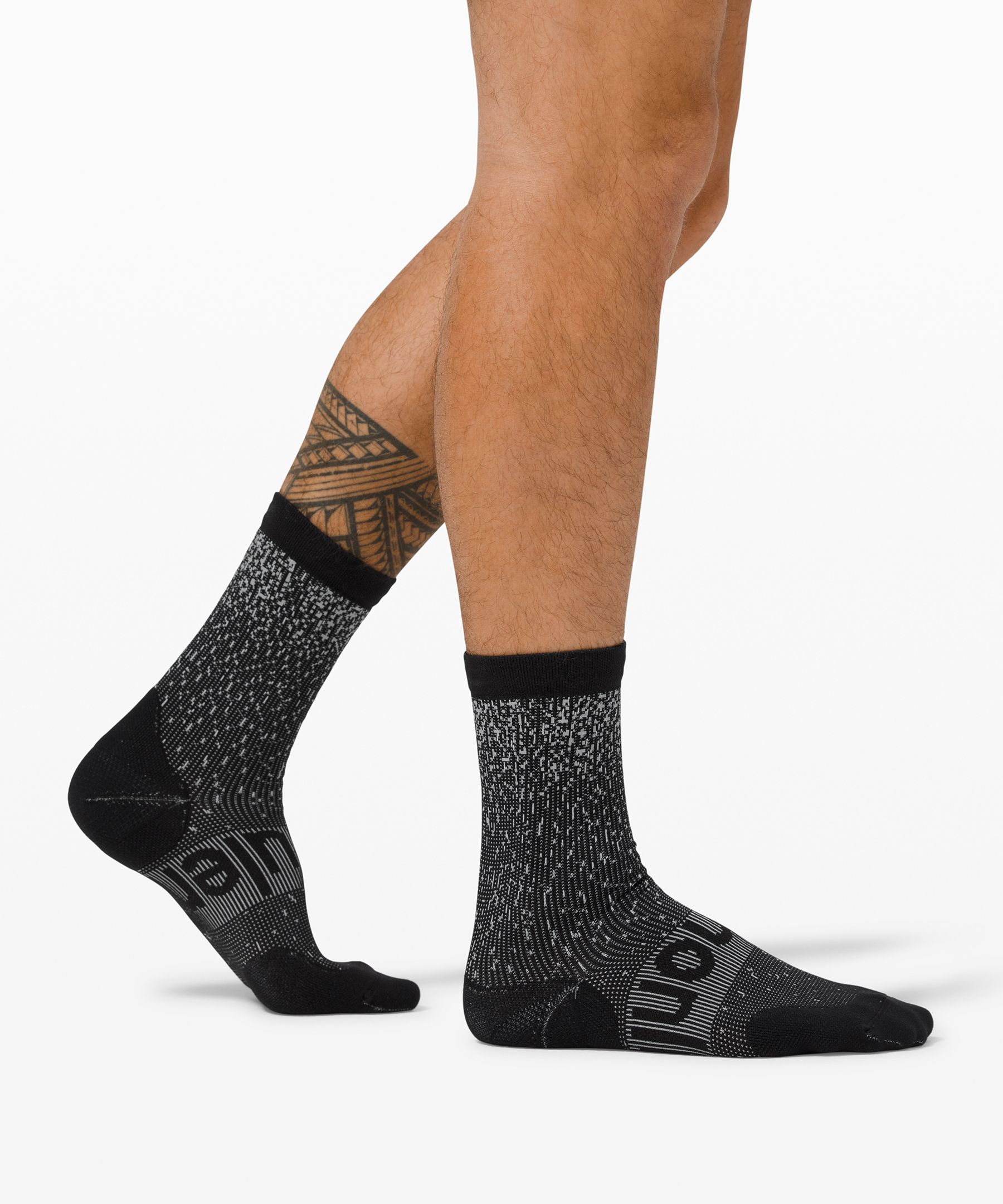 Lululemon athletica Men's Power Stride No-Show Socks with Active Grip *5  Pack