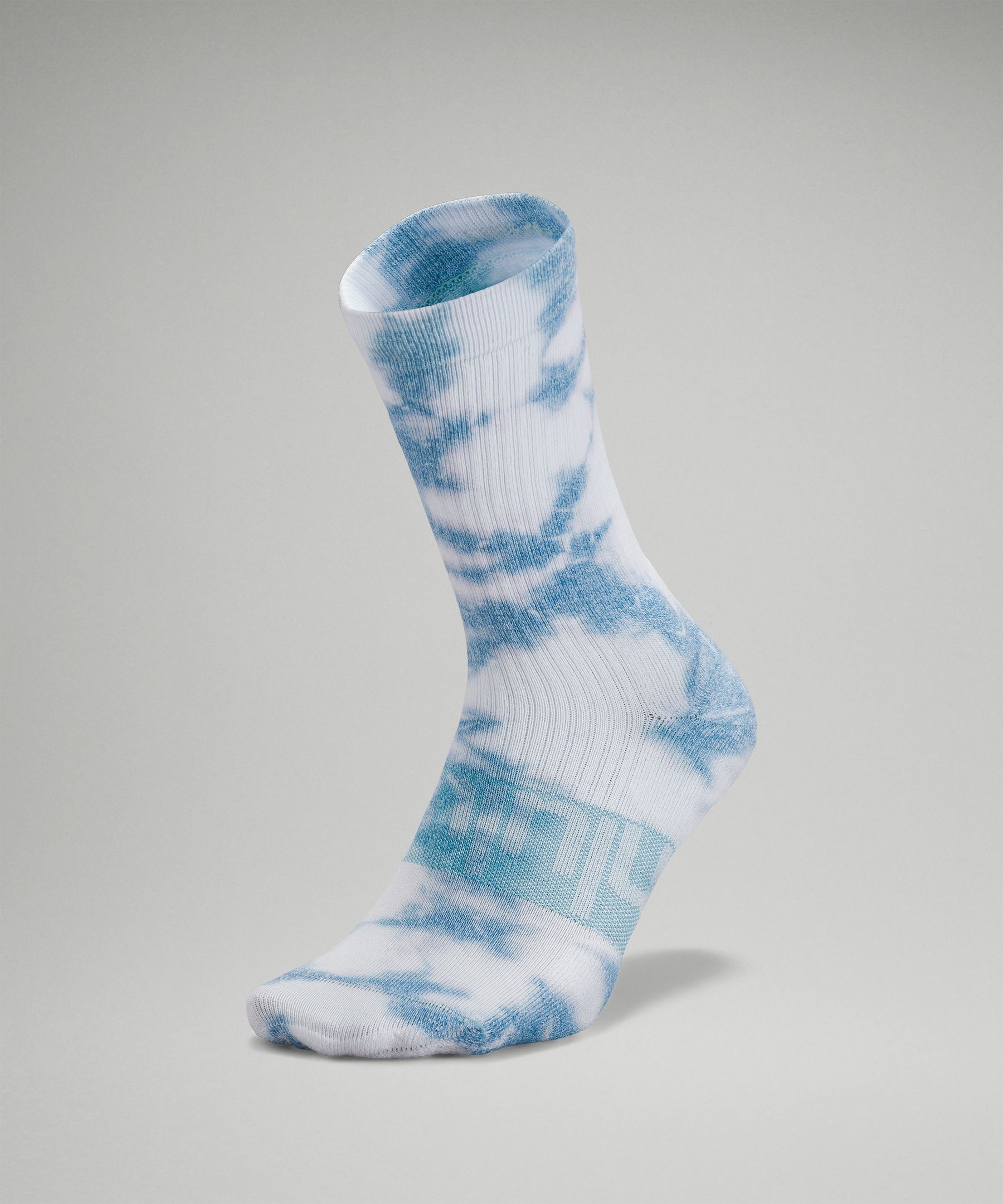 Men's Daily Stride Crew Socks Tie Dye *Wordmark