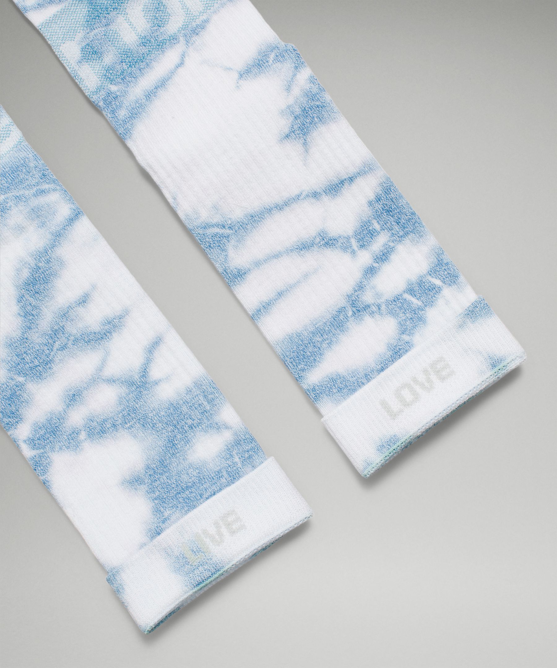 Men's Daily Stride Crew Socks Tie Dye *Wordmark
