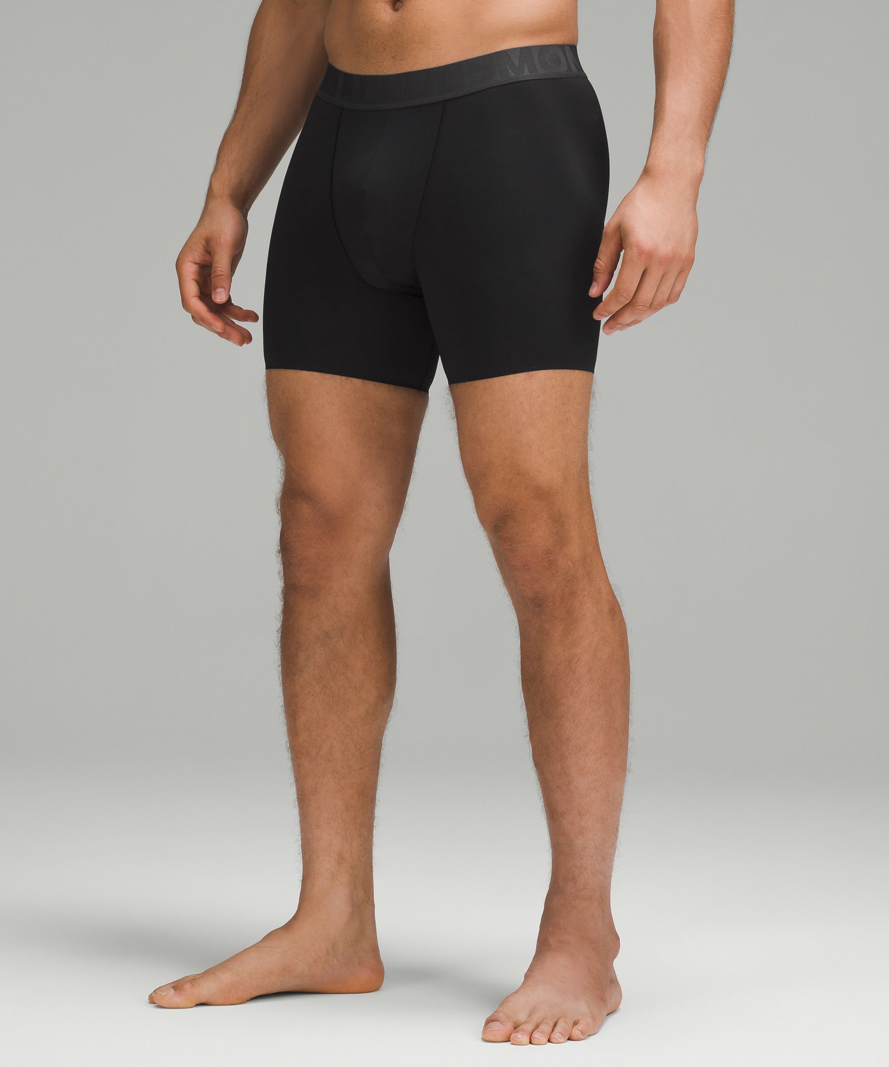 Lululemon Built To Move Boxers 5" In Black