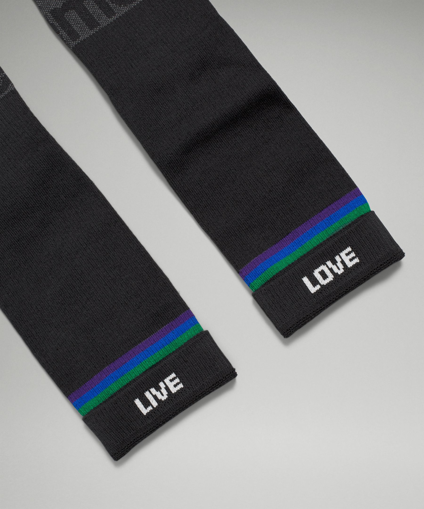 Lululemon rainbow socks