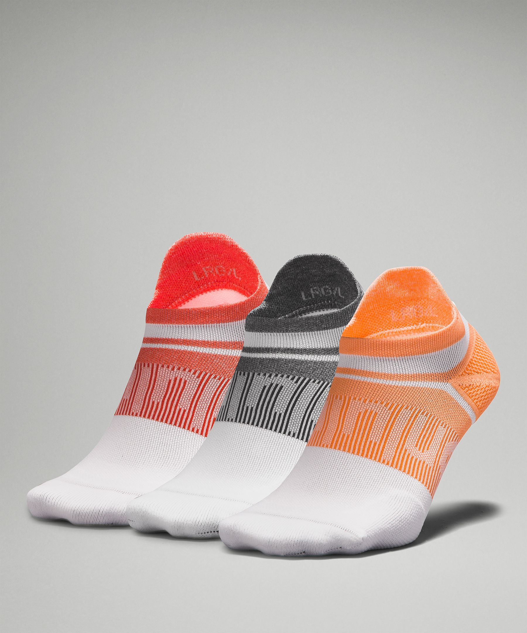 Men's Power Stride Tab Sock *3 Pack Multi-Colour