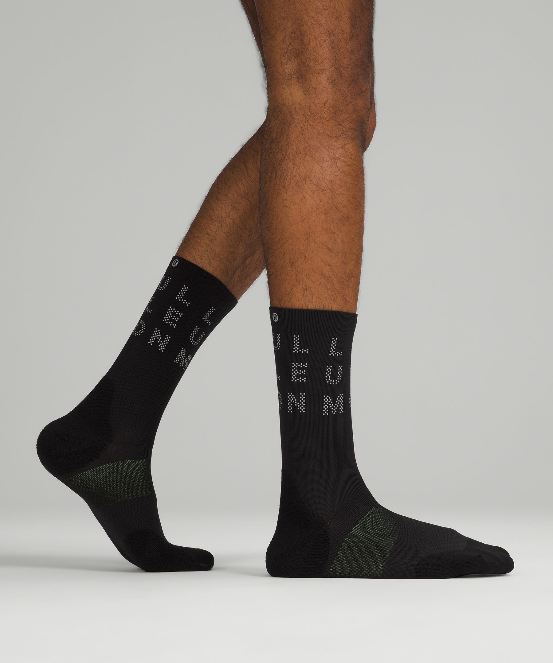 Lululemon athletica Men's Power Stride Hiking Crew Sock, Socks