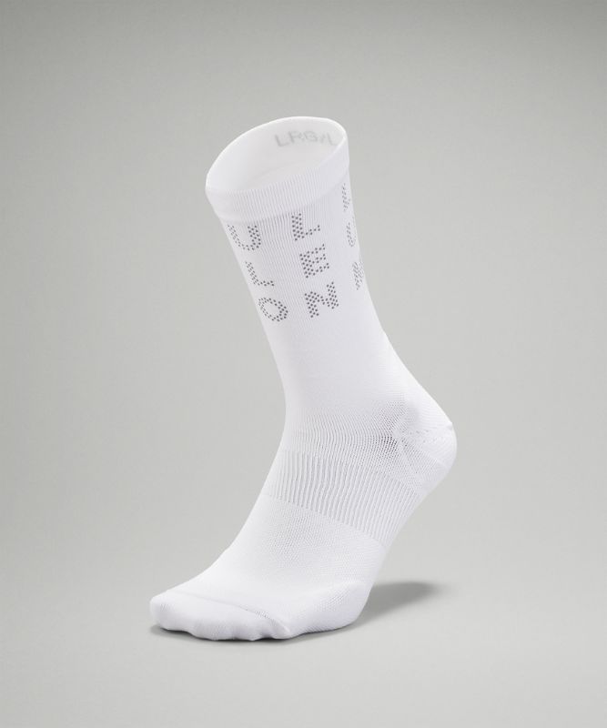 Power Stride Crew Socken für Männer *Reflektierend