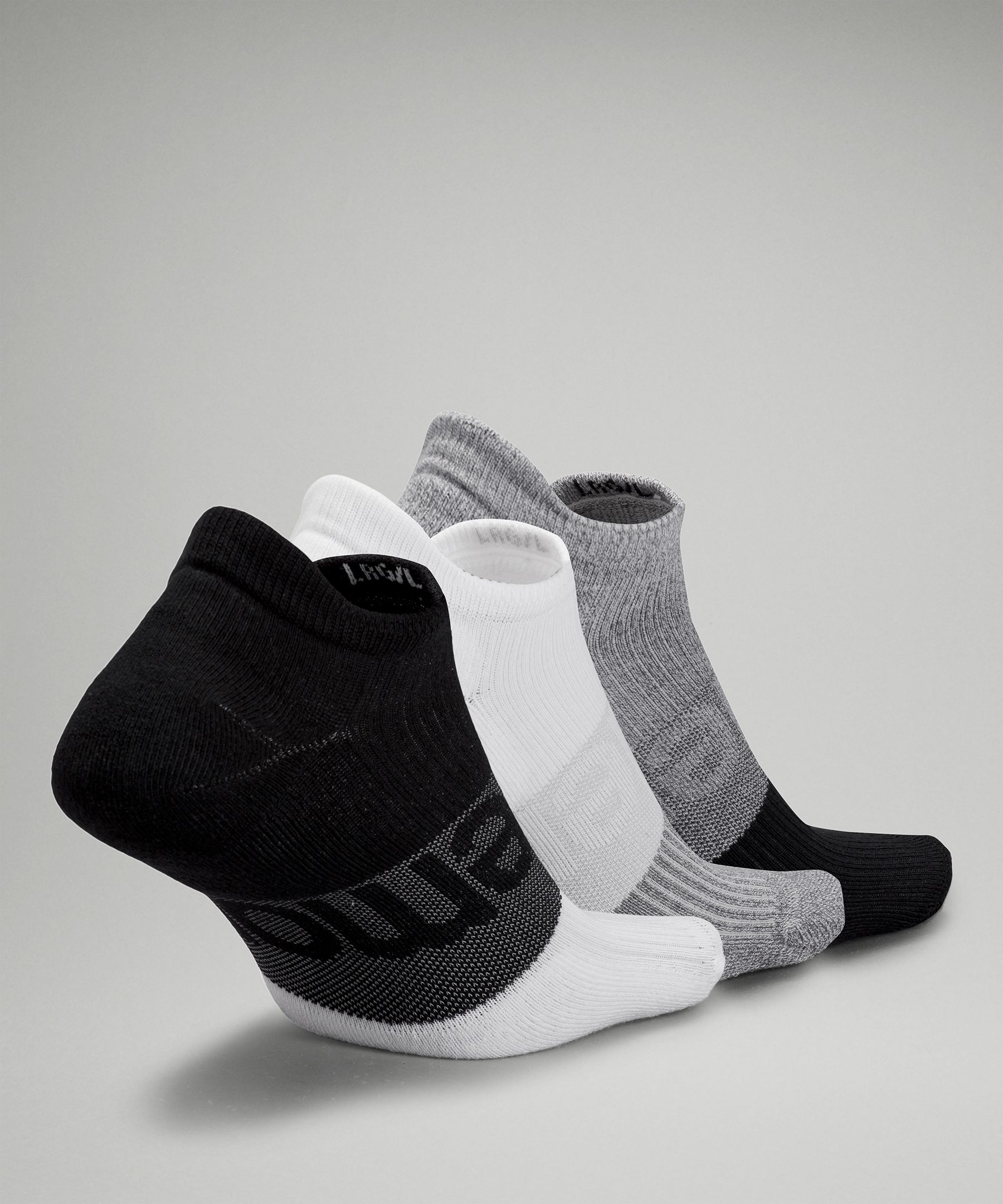 Lululemon Daily Stride Low-ankle Socks 3 Pack Multi-colour | ModeSens