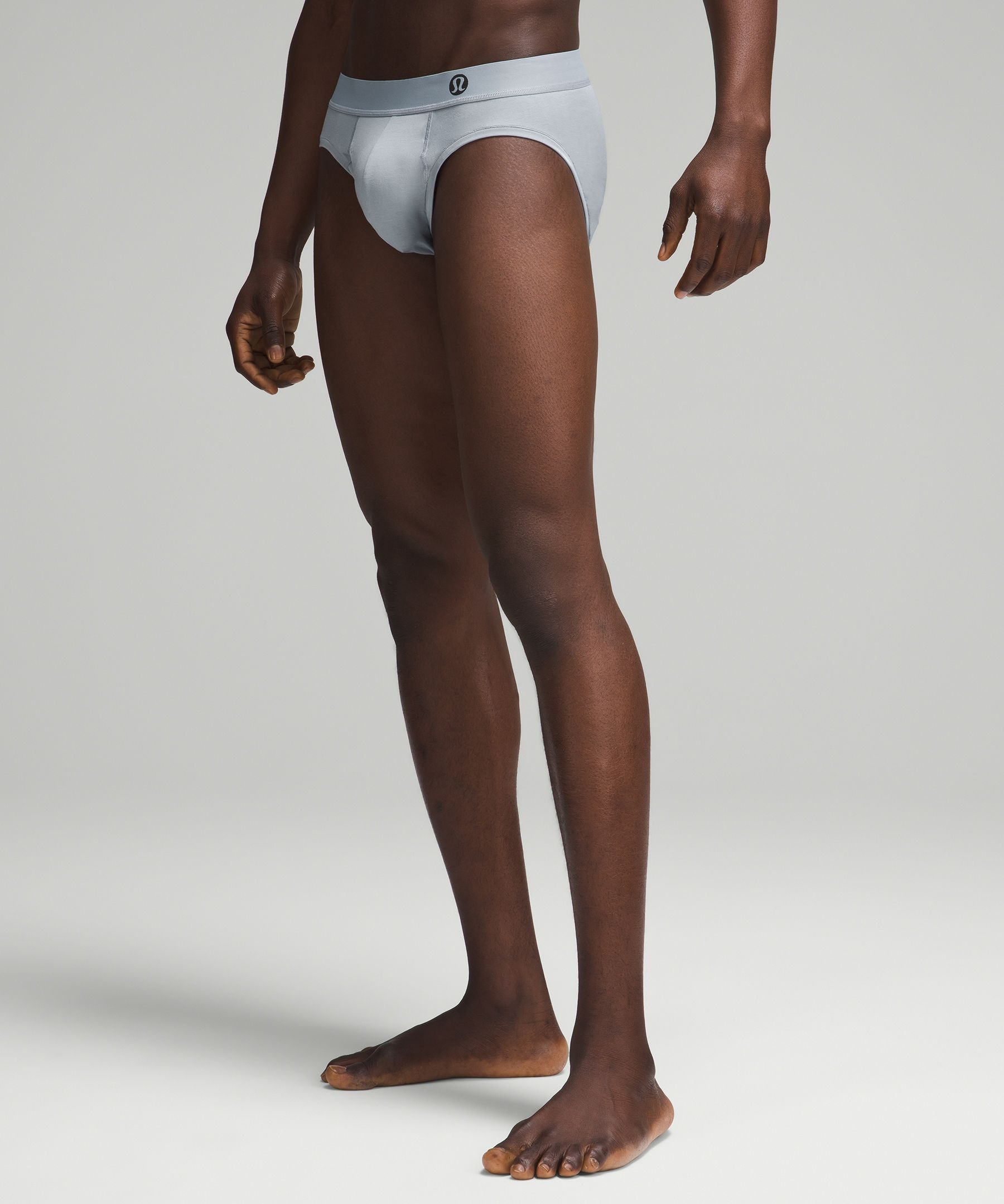 Lululemon Always In Motion Briefs With Fly In Bronze Green