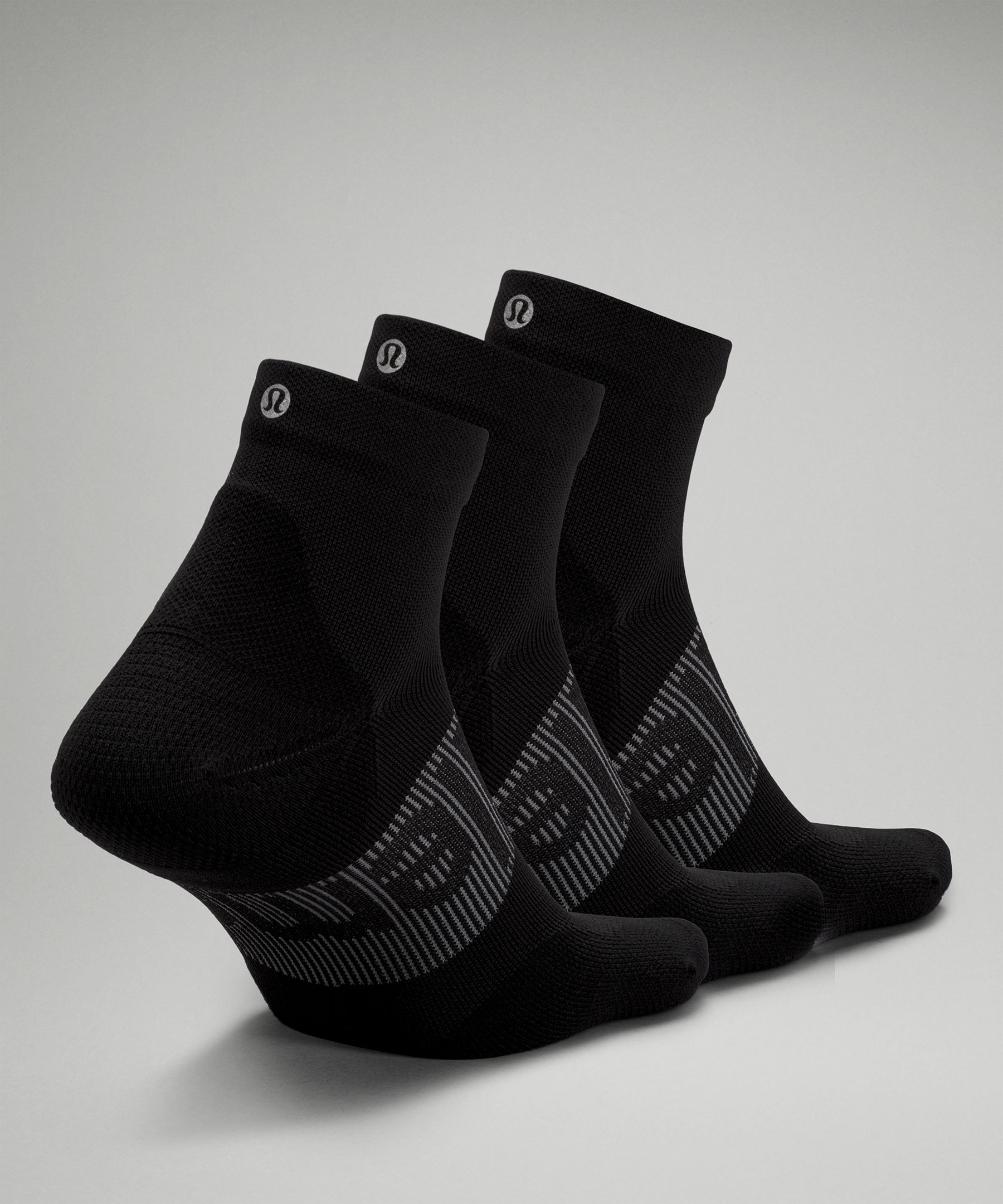 Shop Lululemon Power Stride Ankle Socks 3 Pack