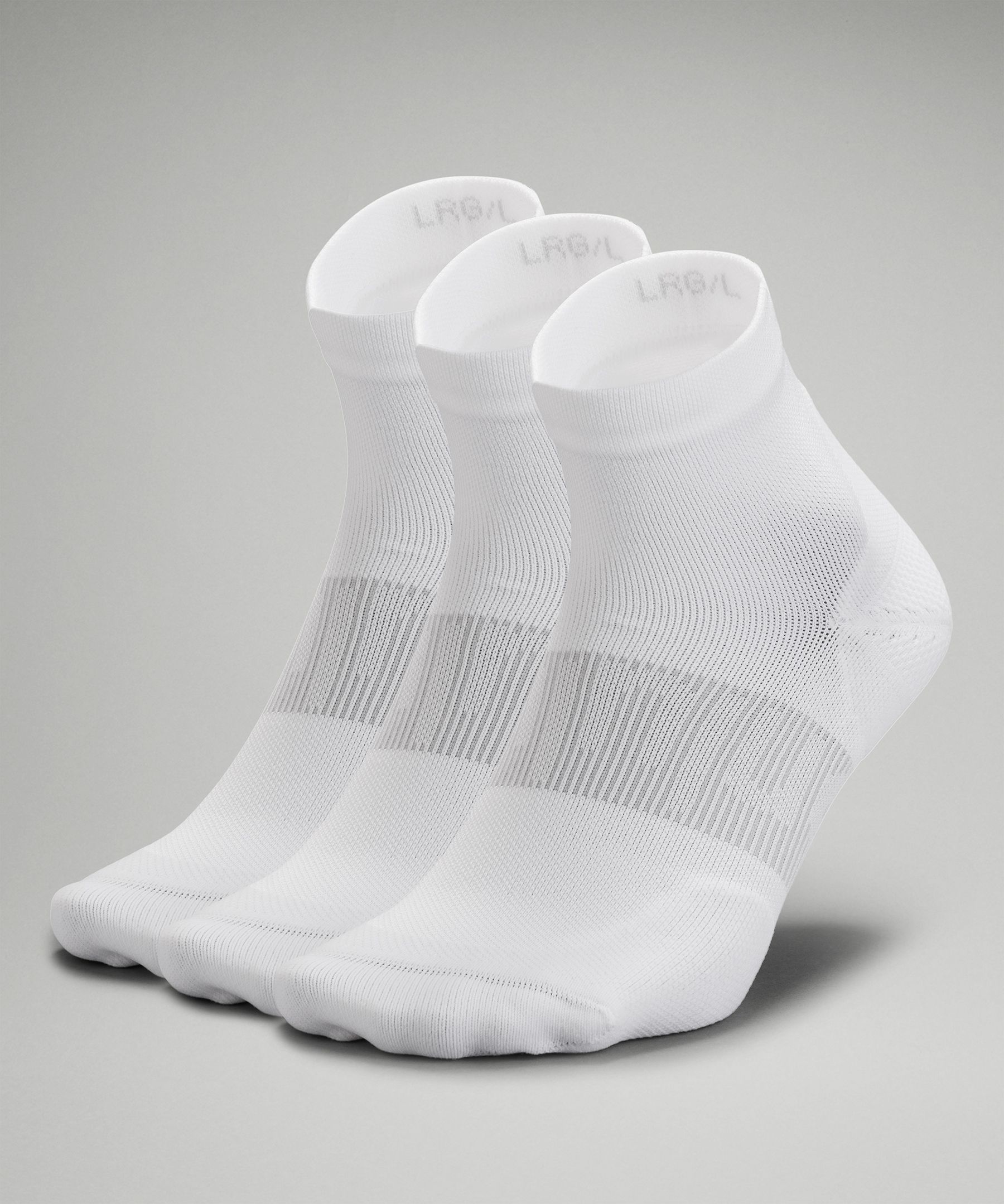 Men's Power Stride Ankle Socks 3 Pack - White,Neutral