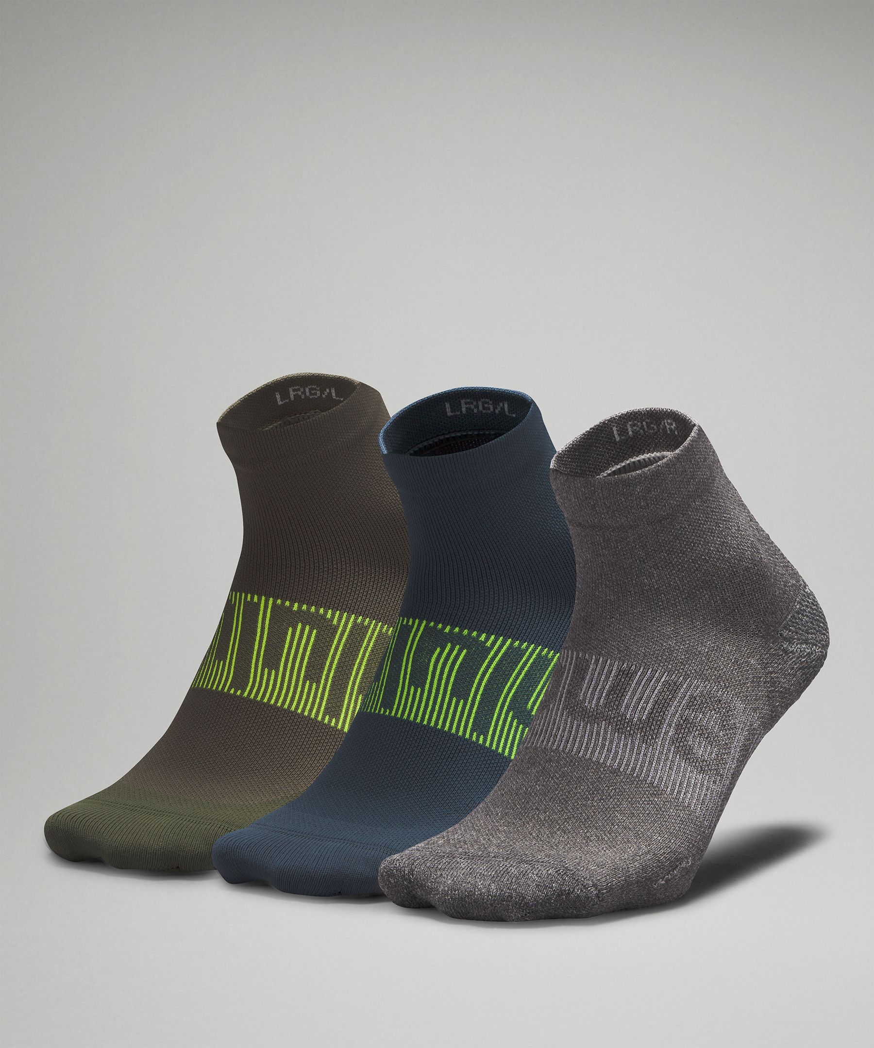 Men's Power Stride Ankle Sock *3 Pack | Men's Socks | lululemon