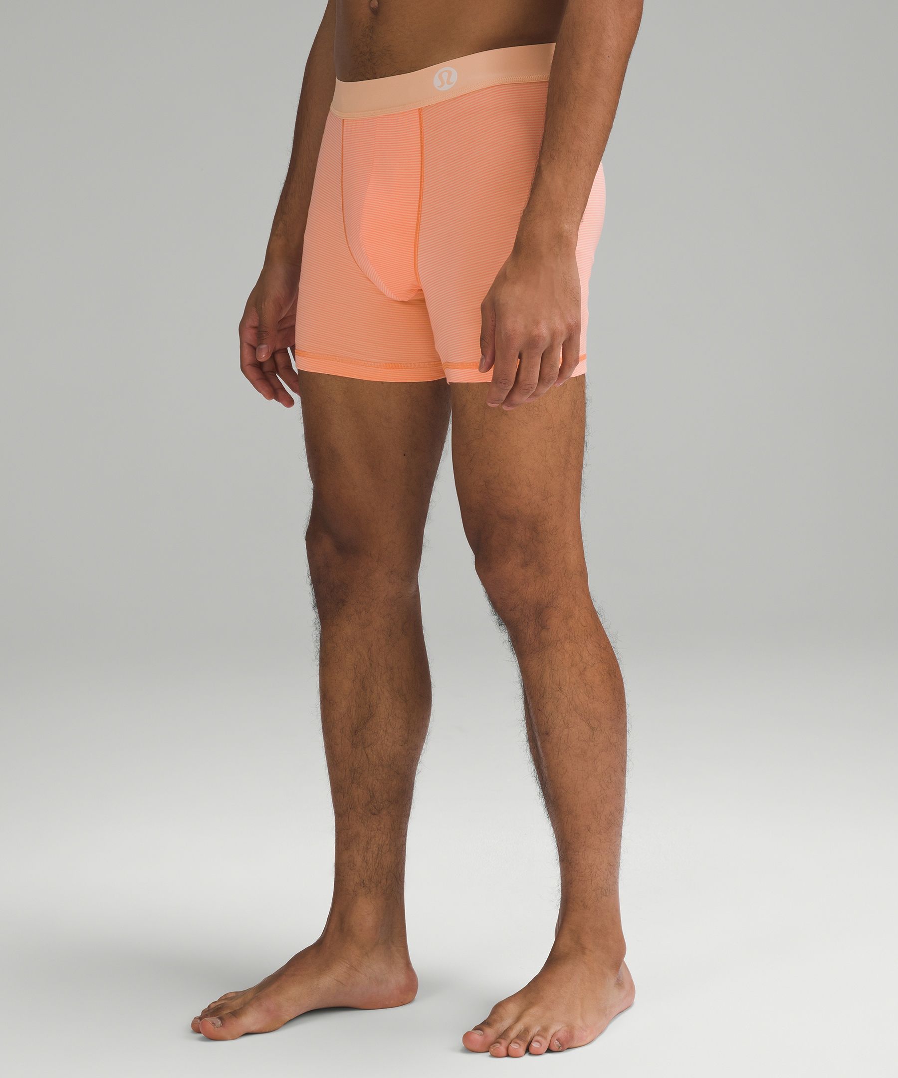 Hanes Originals Boys' Boxer Brief Underwear, Orange & Assorted, 5-Pack