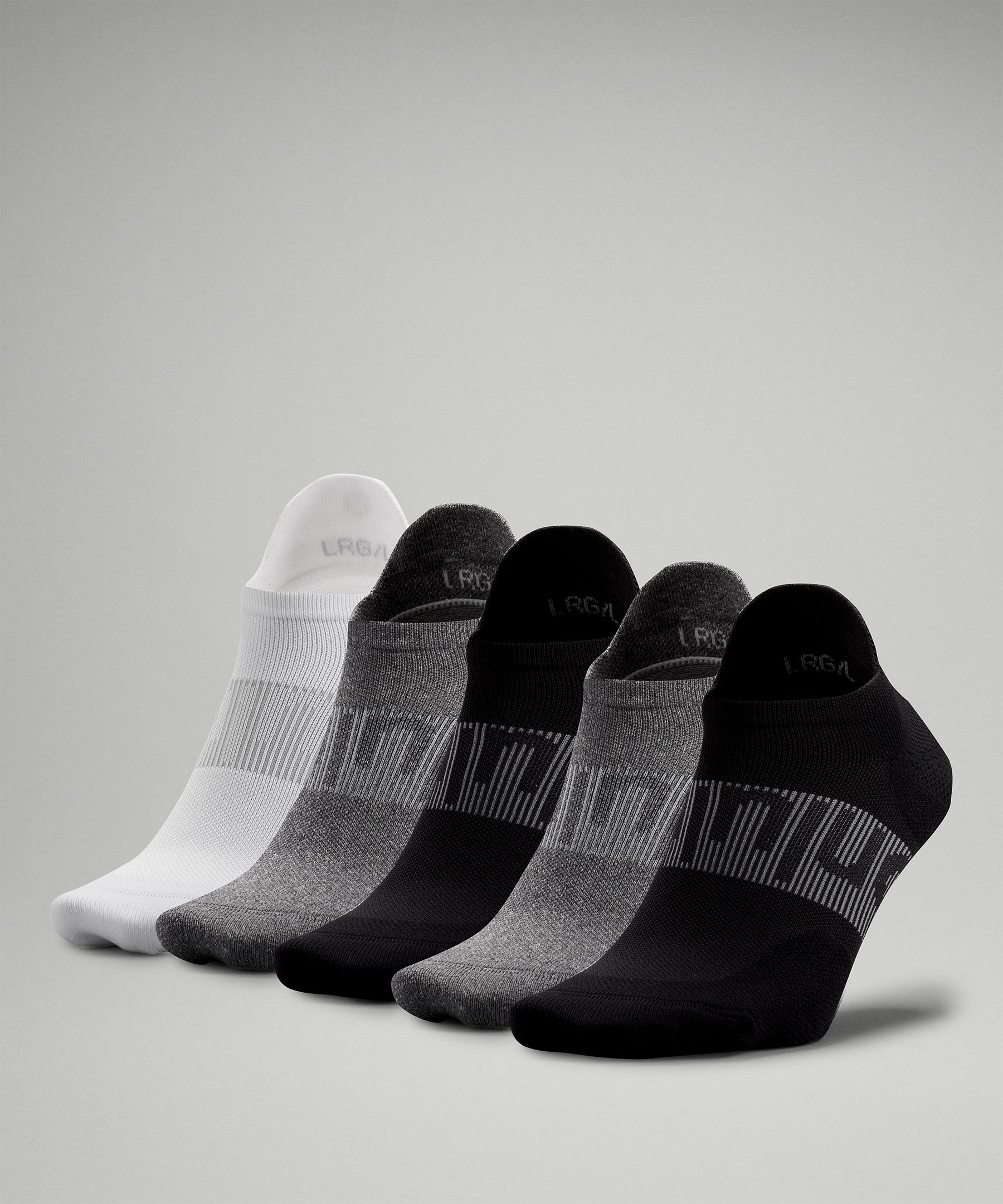 Lululemon Power Stride Tab Socks 5 Pack