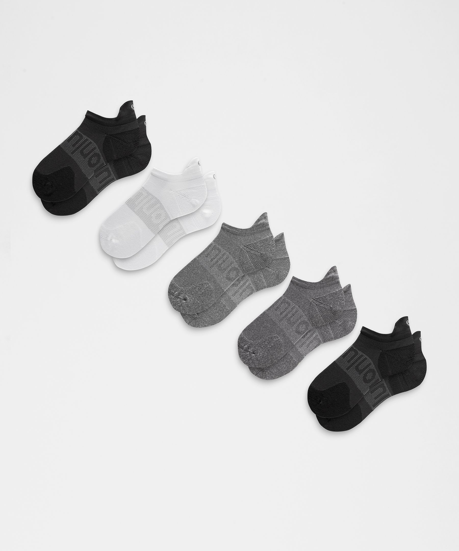 Lululemon Power Stride Tab Socks 5 Pack