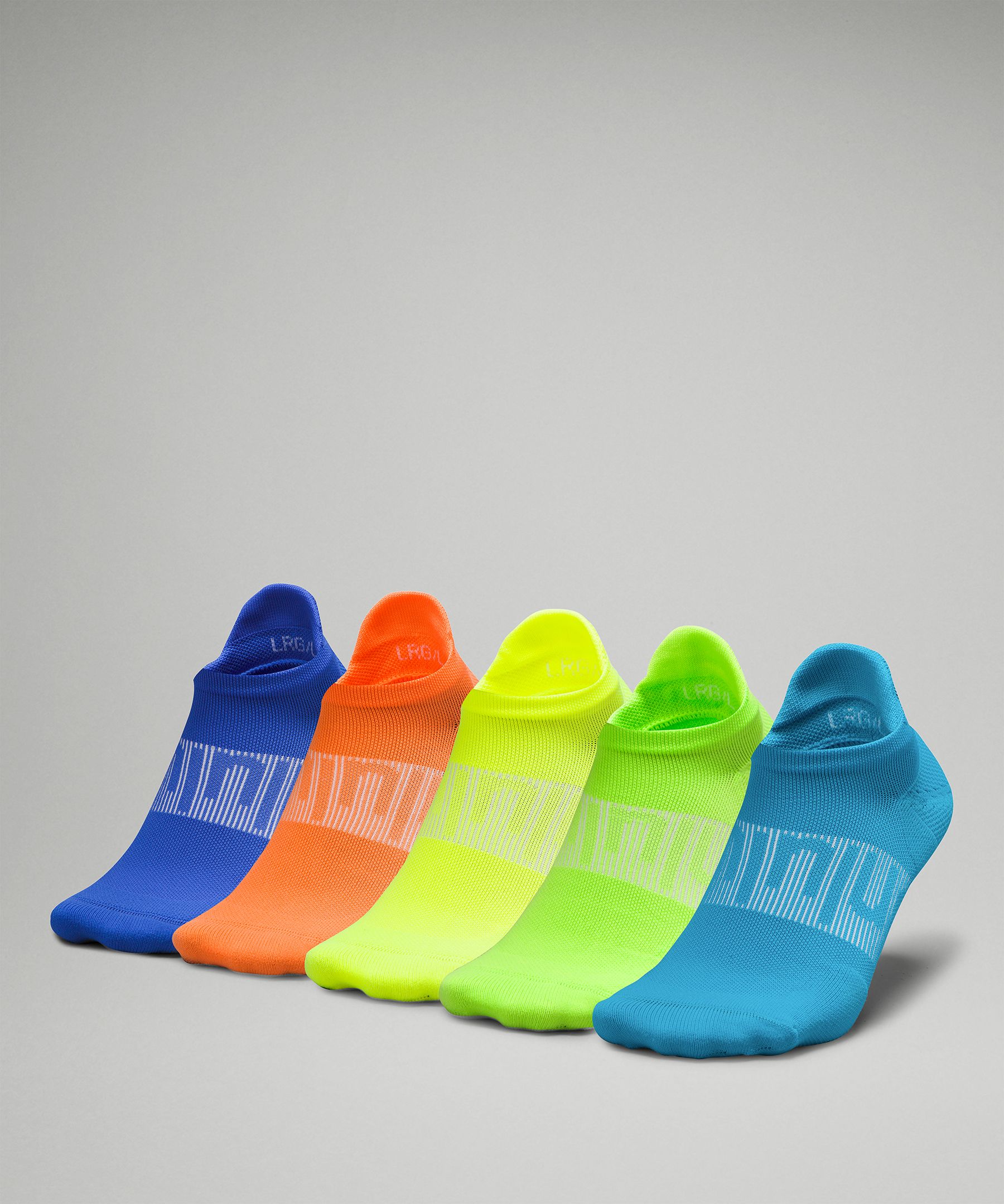 Lululemon Power Stride Tab Socks 5 Pack