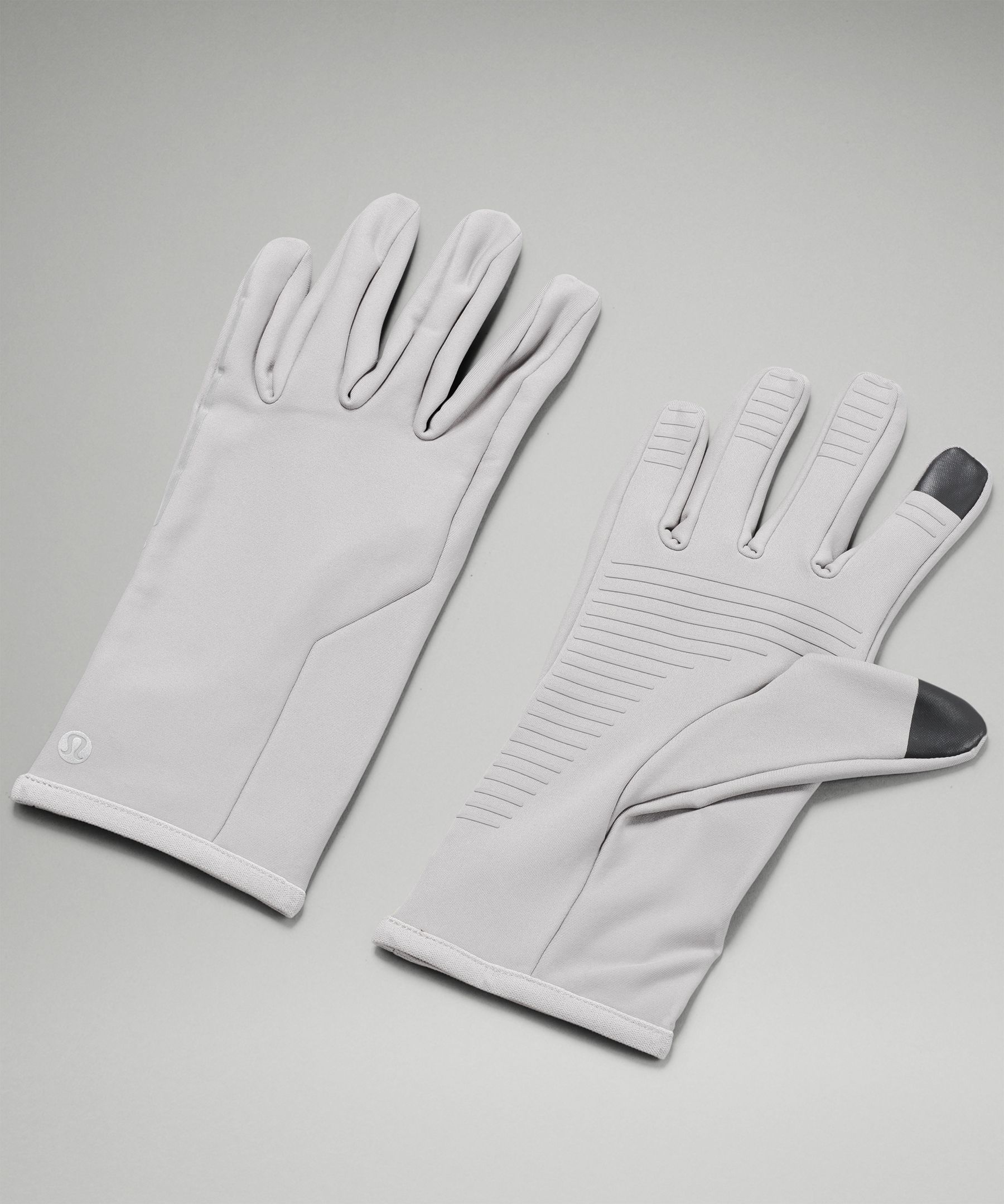 White cheap running gloves