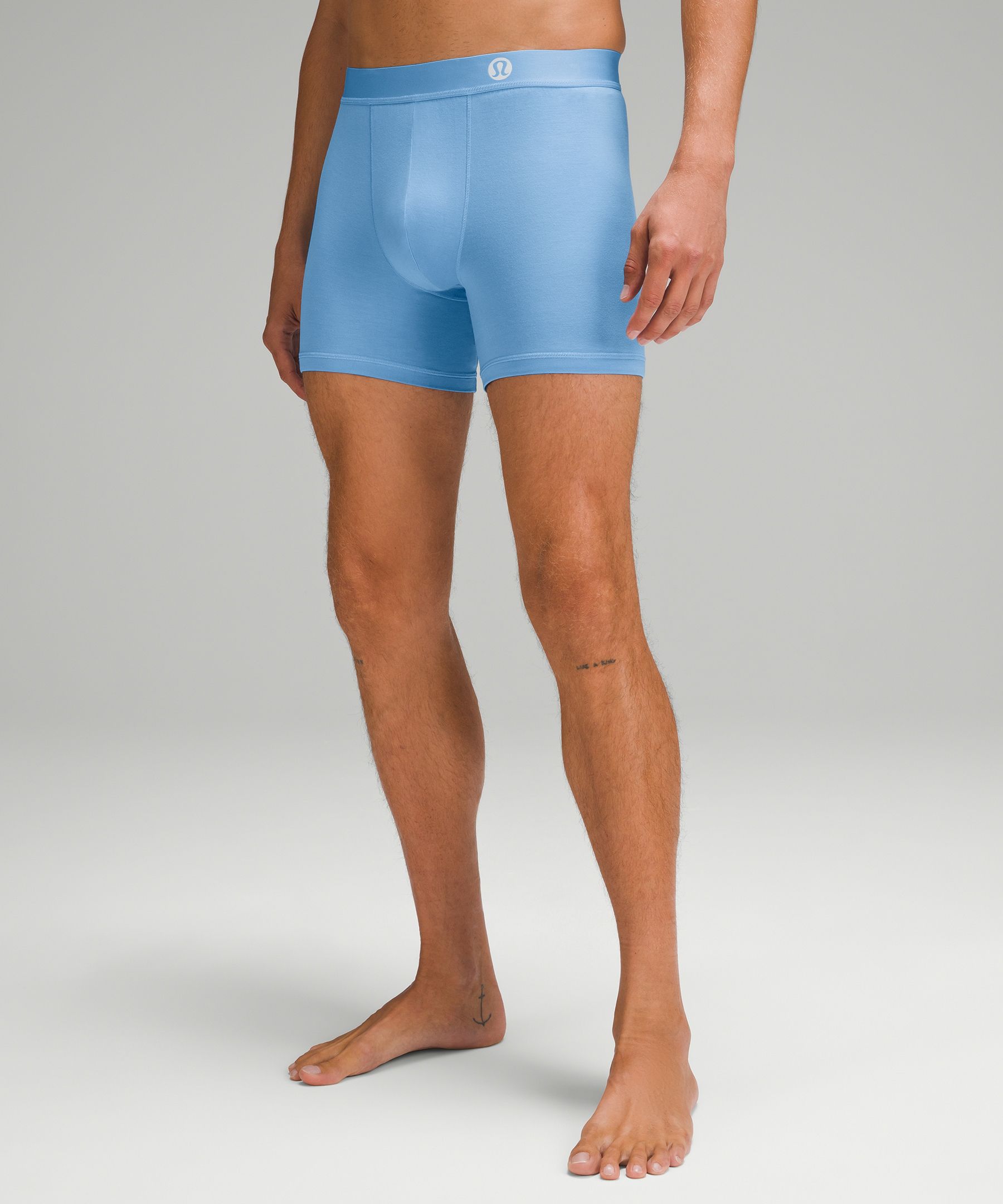 Lululemon Always In Motion Boxers 5" In Blue