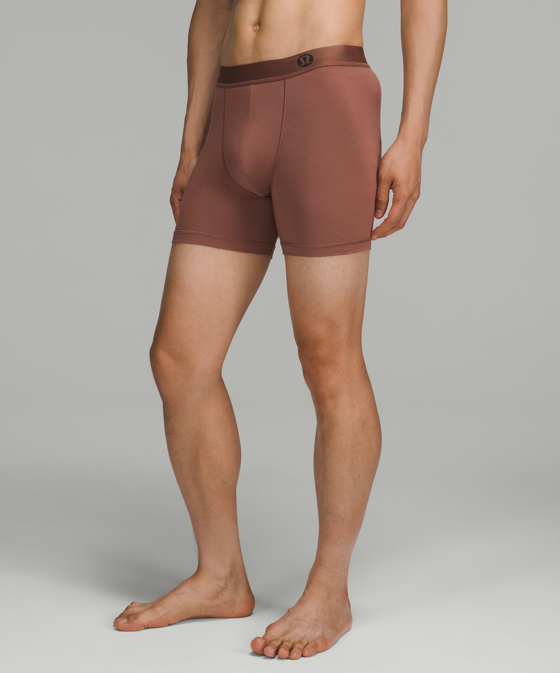 Lululemon Always In Motion Boxers 5" In Smoky Topaz