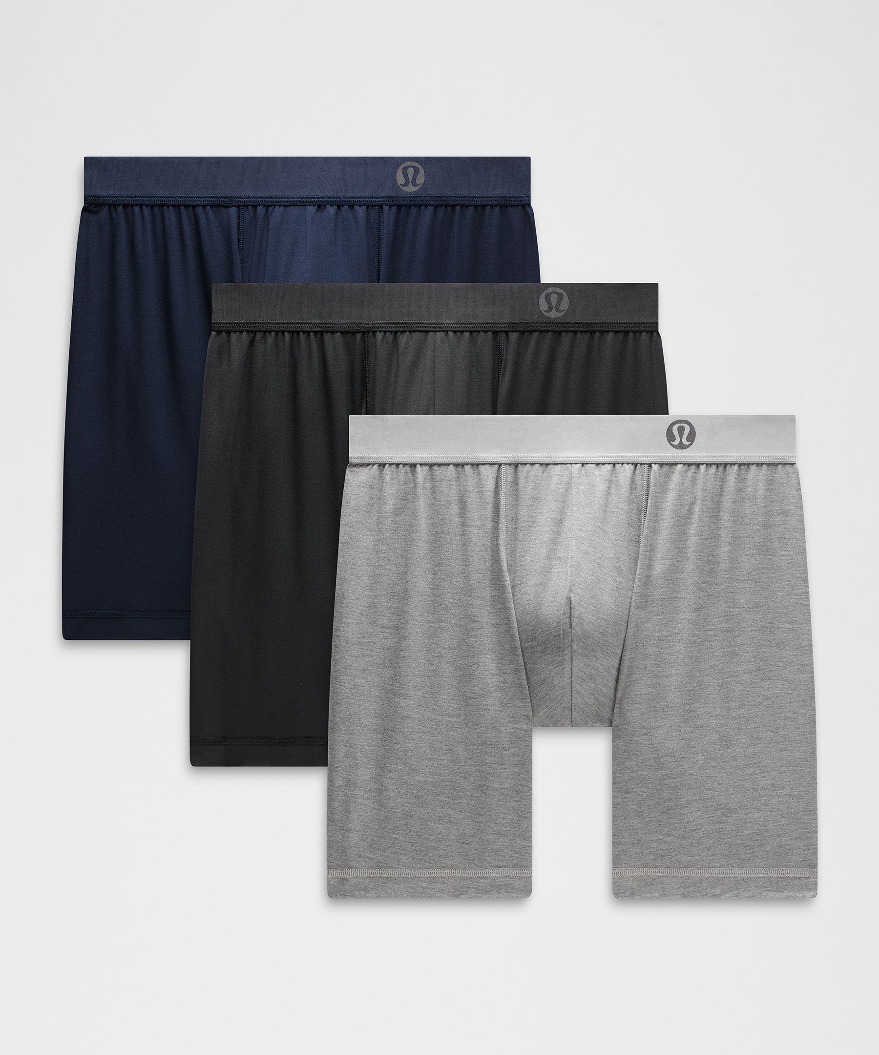 Always In Motion Lange Boxers 18 cm 3er-Pack