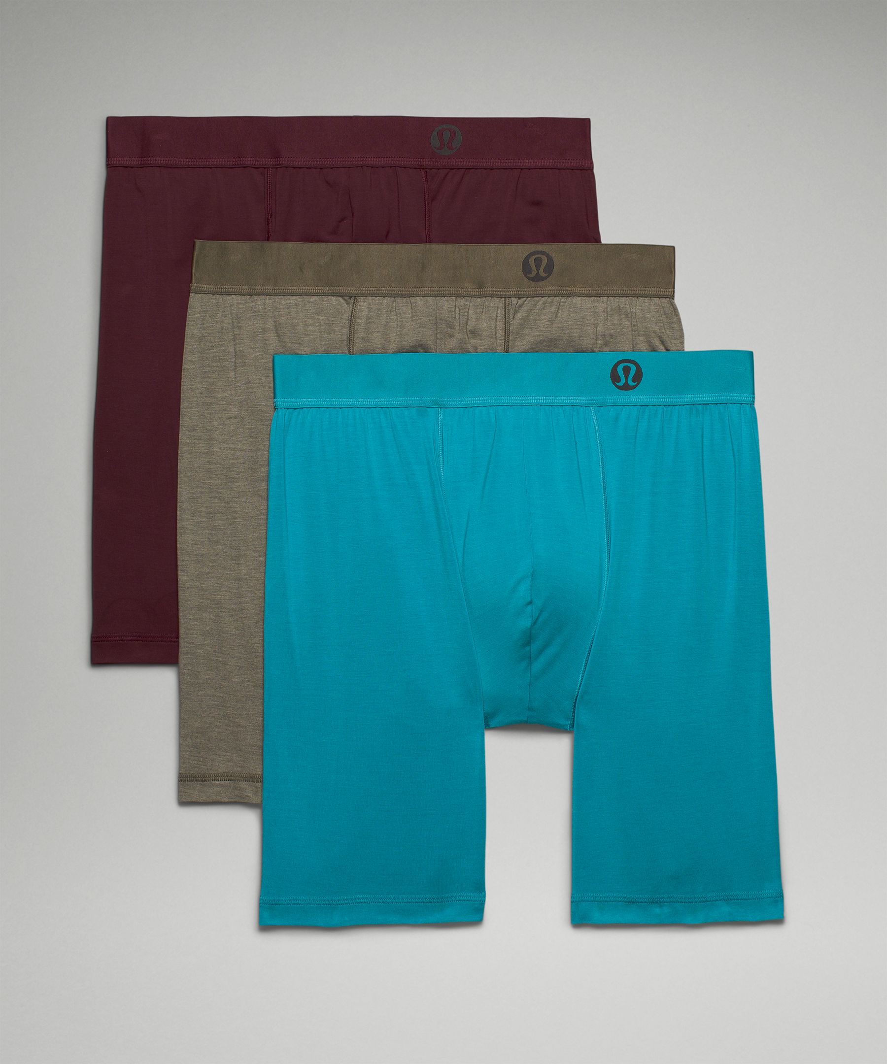 Lululemon Always In Motion Long Boxers 7" 3 Pack