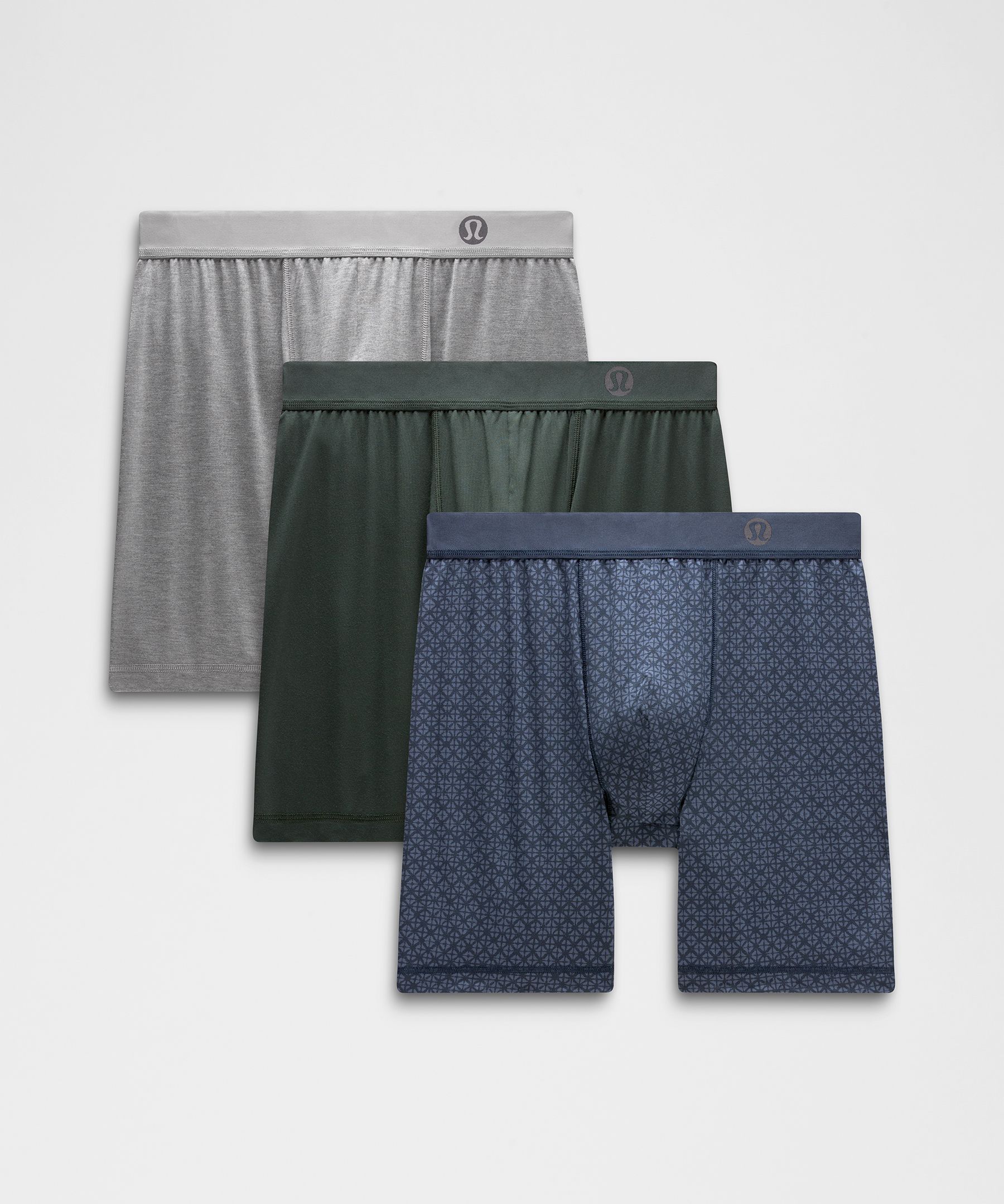 Always In Motion Long Boxer 7" 3 Pack