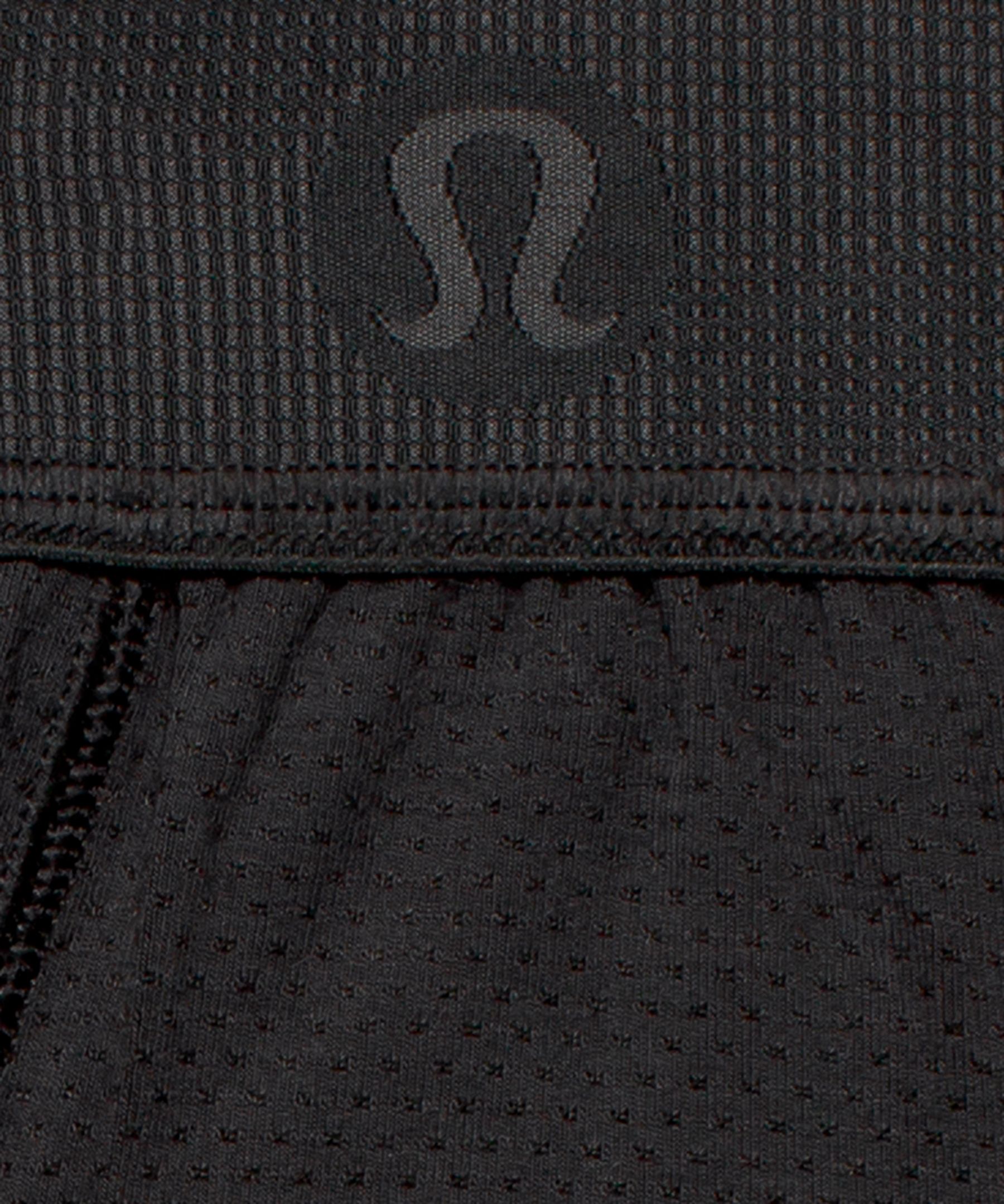 Shop Lululemon Always In Motion Mesh Boxers 5" In Black