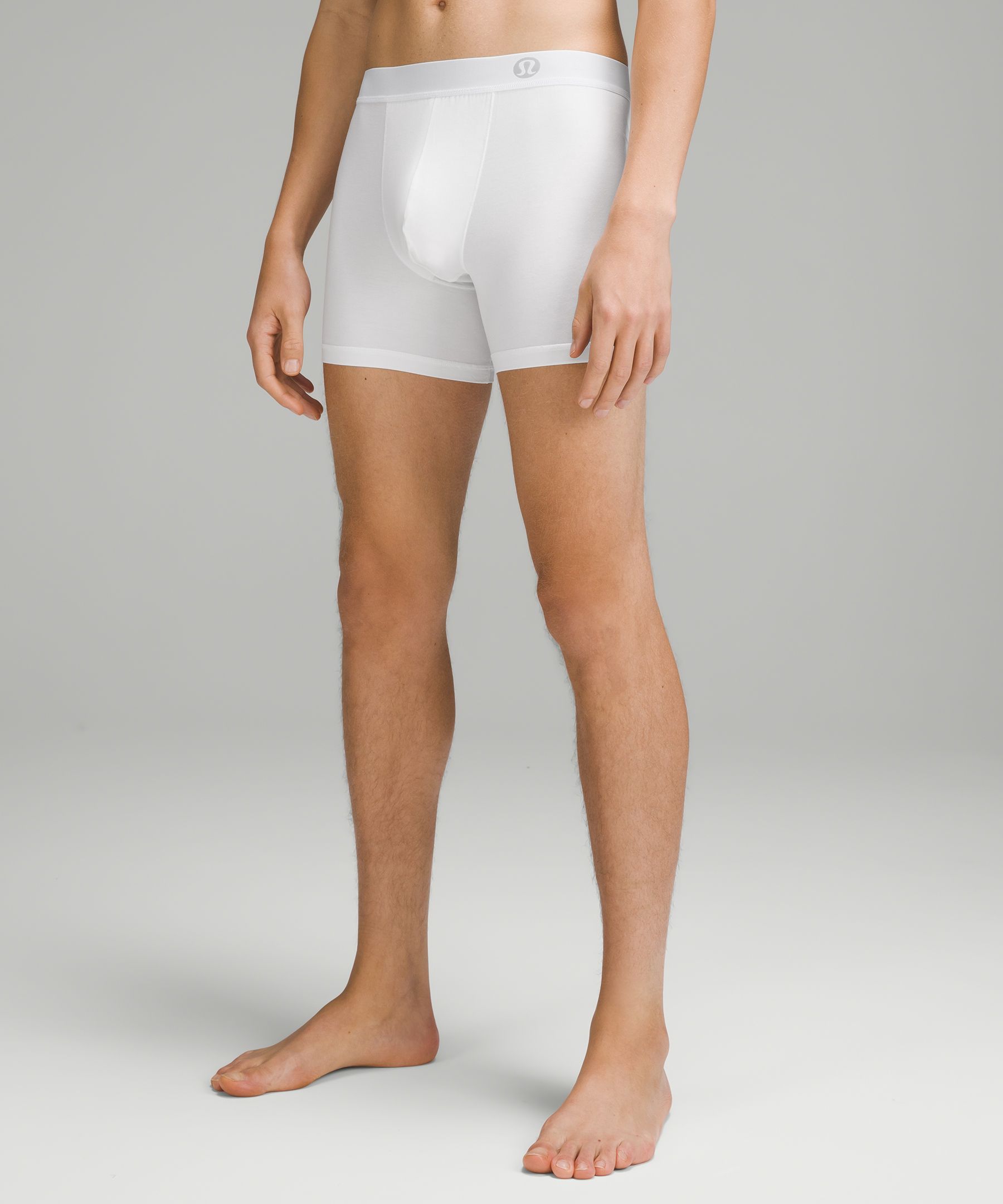 Men's White Boxers, White Boxer Shorts