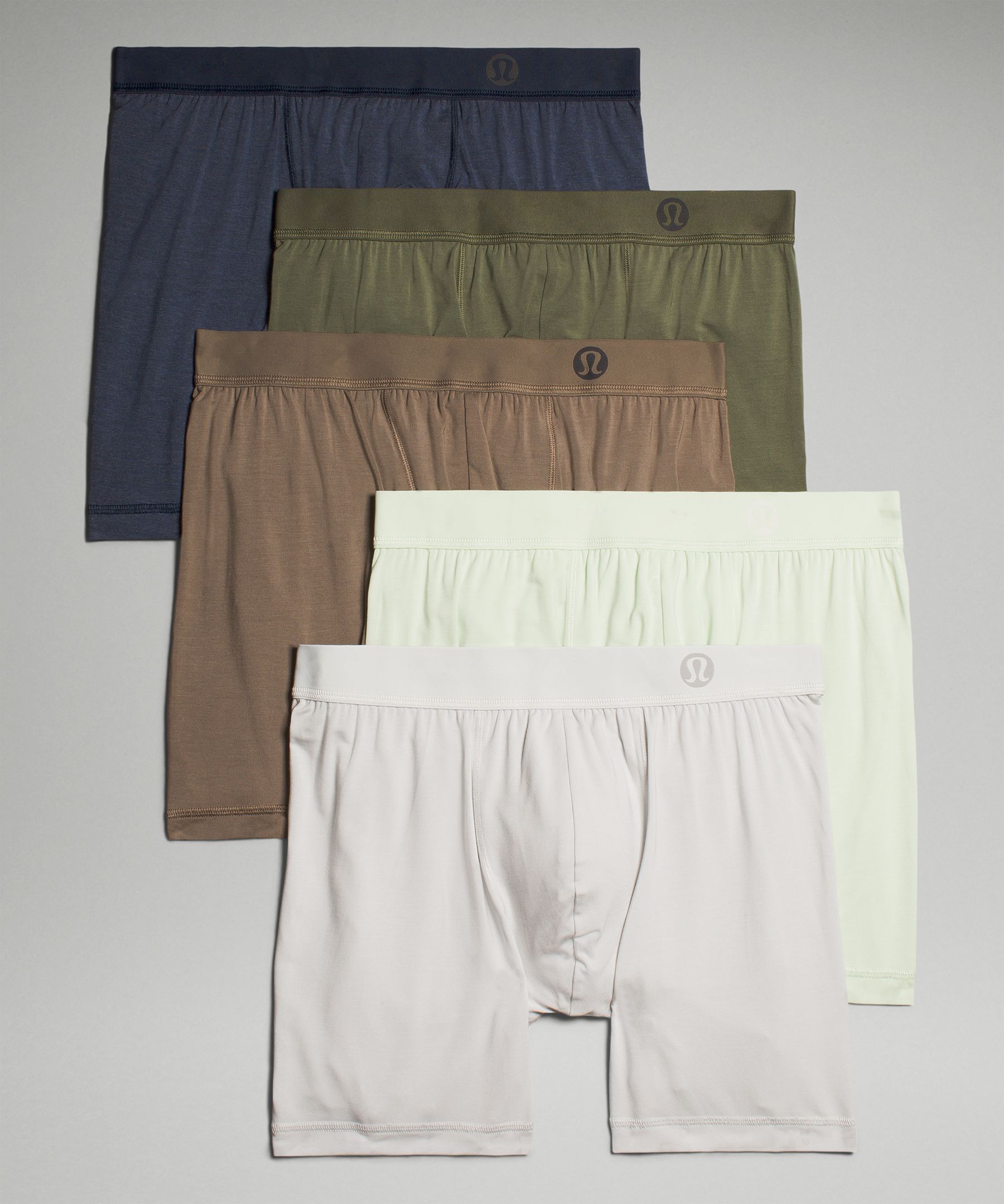 Lululemon Always In Motion Boxers 5" 5 Pack