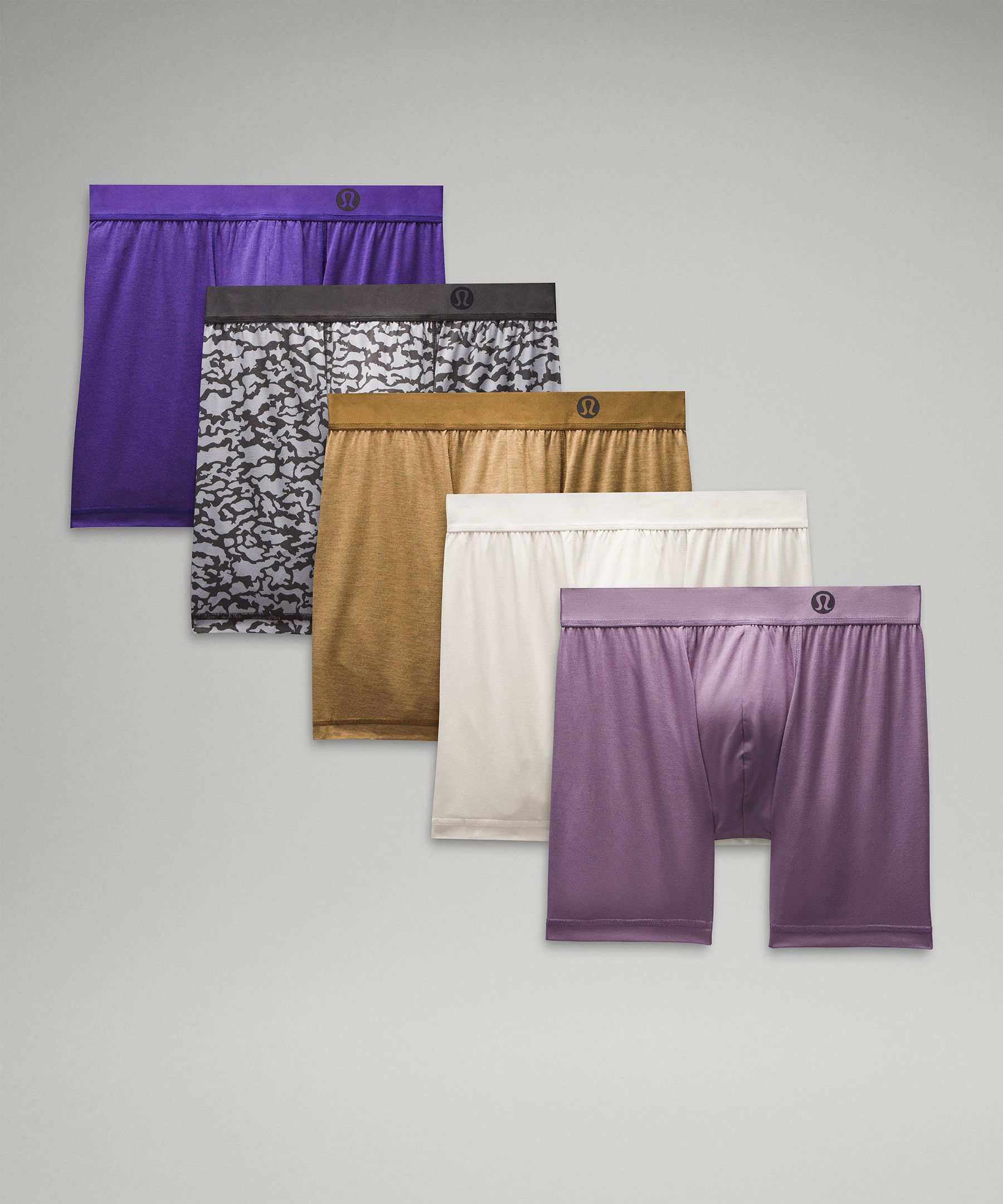 Lululemon Always In Motion Boxers 5" 5 Pack